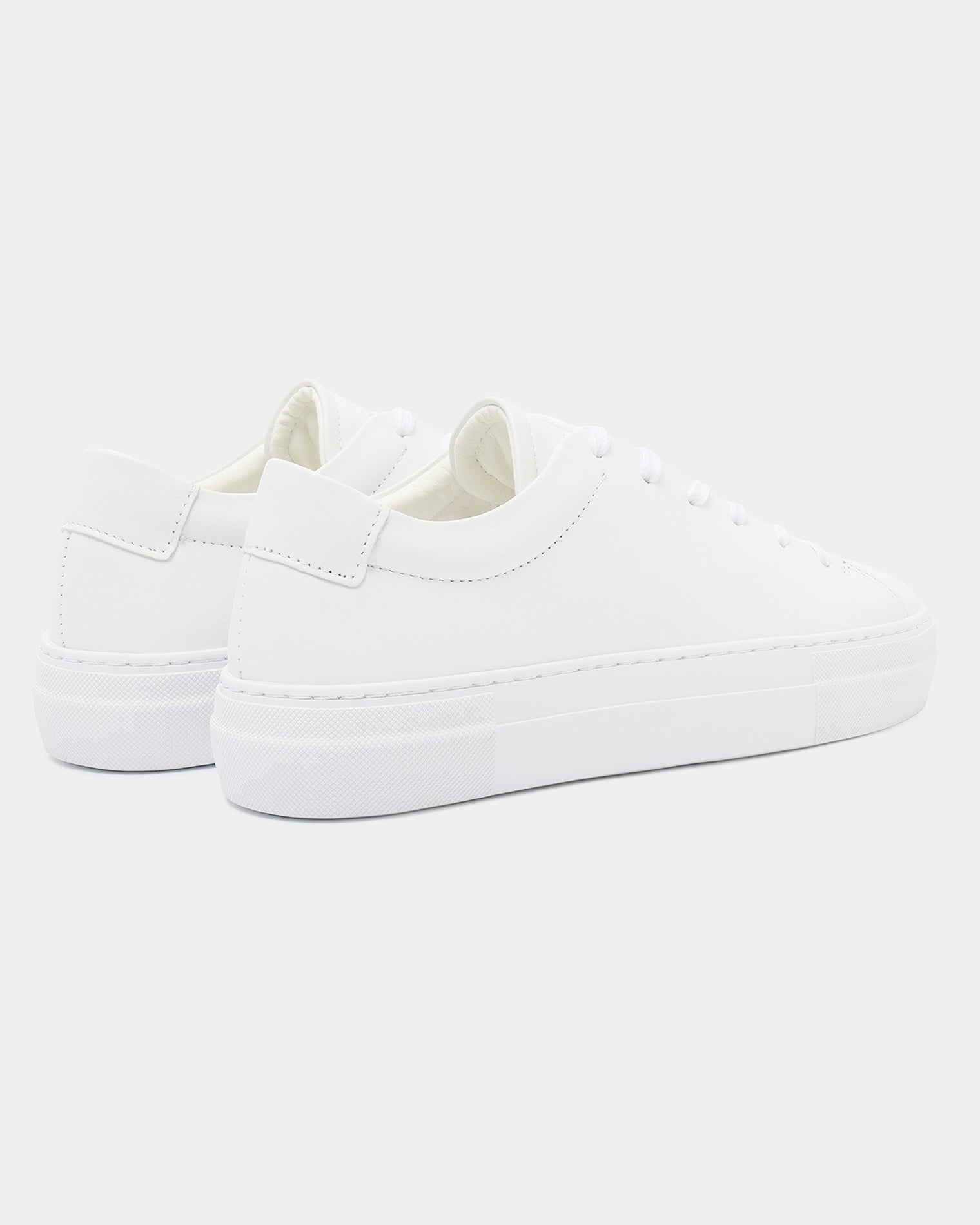 GARMENT PROJECT WMNS Ella - White Leather Sneakers 100 White
