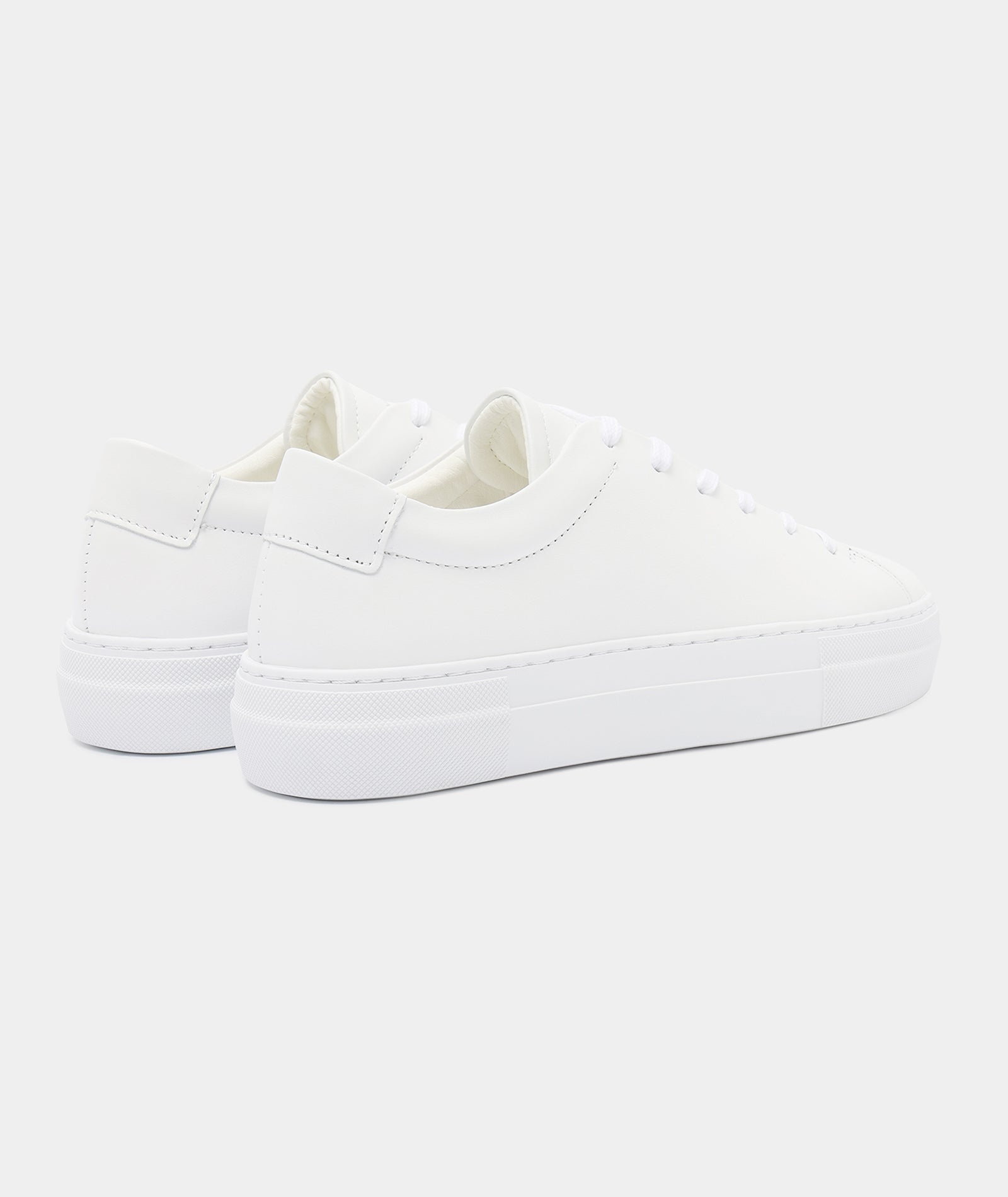 GARMENT PROJECT WMNS Ella - White Leather Sneakers 100 White