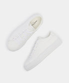 GARMENT PROJECT WMNS Ella - White Leather Sneakers 100 White