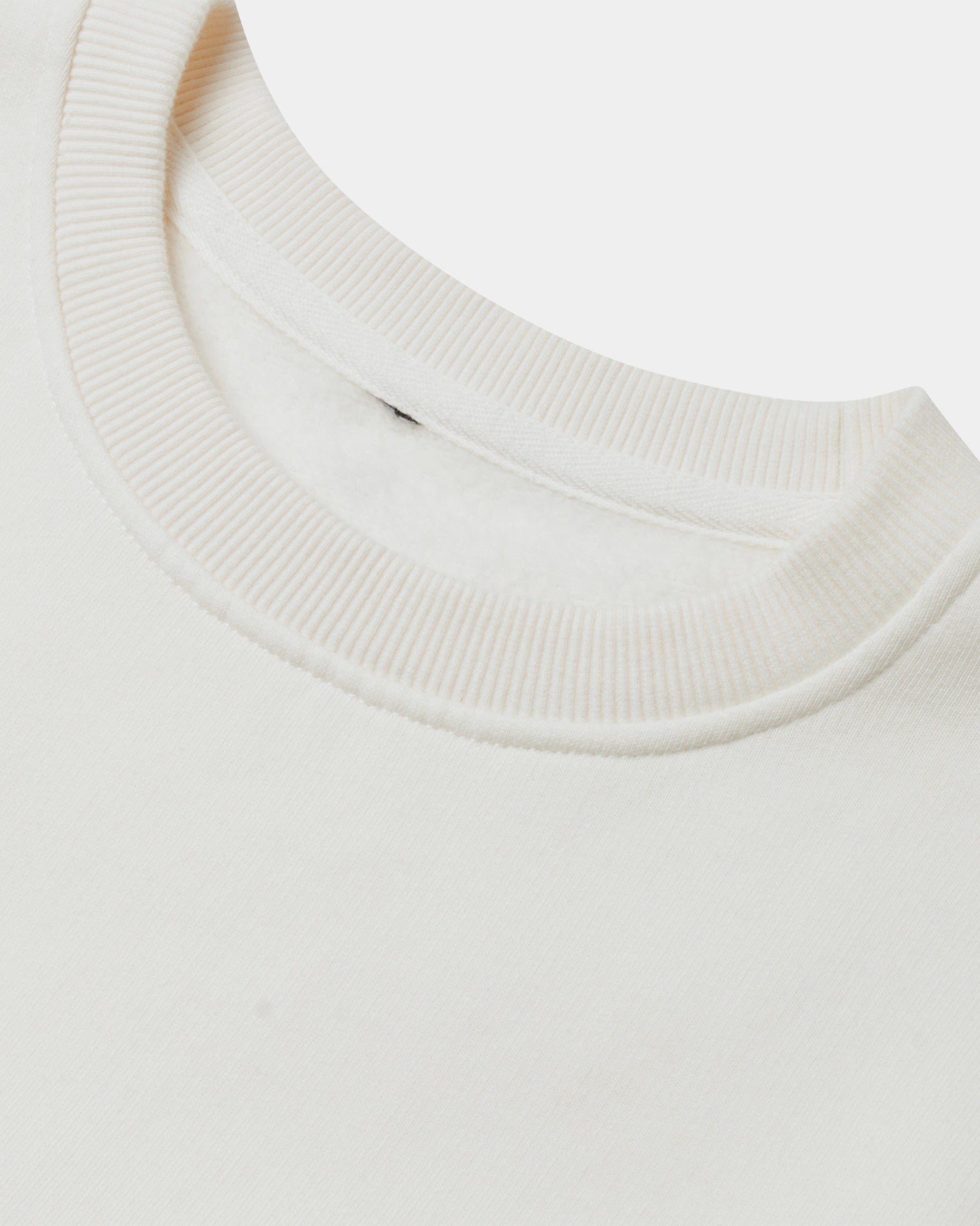 GARMENT PROJECT MAN GP Crew Neck x STORM - Vintage Off White Crew Neck Sweat 110 Off White