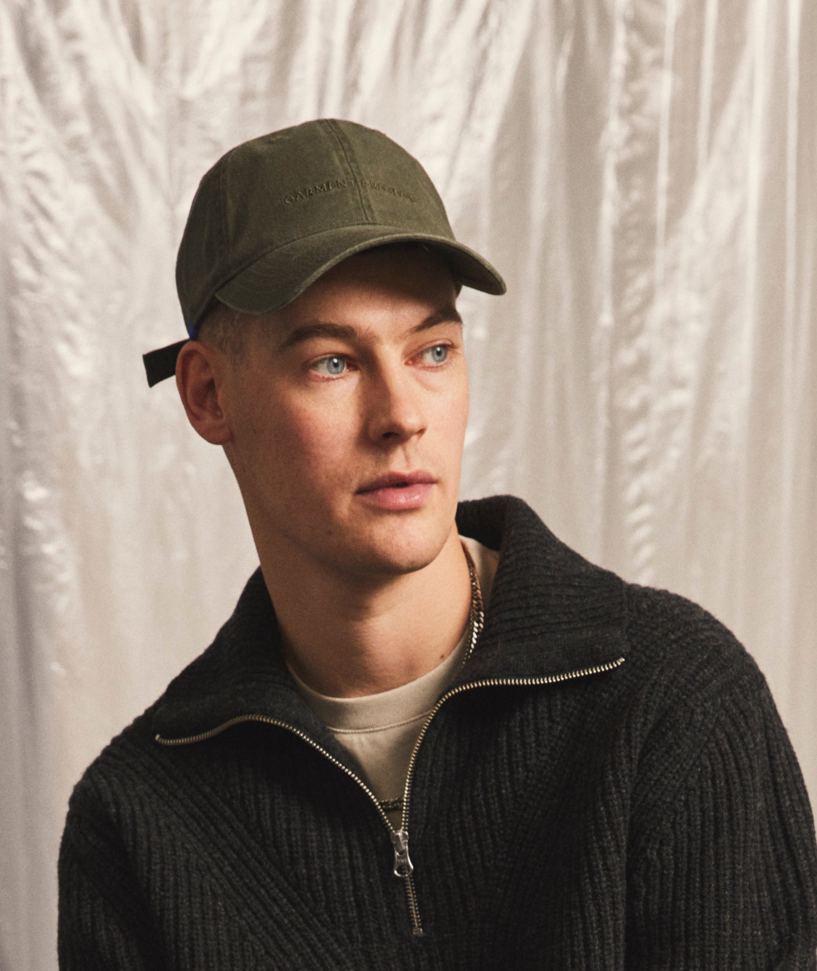 GARMENT PROJECT MAN Heavy Wash Cap - Army Cap 240 Army