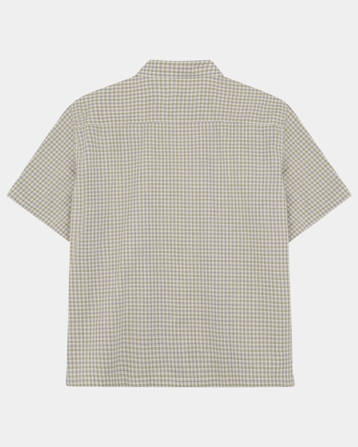 GARMENT PROJECT MAN Holiday Shirt - Dusty green/purple check Shirt 255 Dusty Green