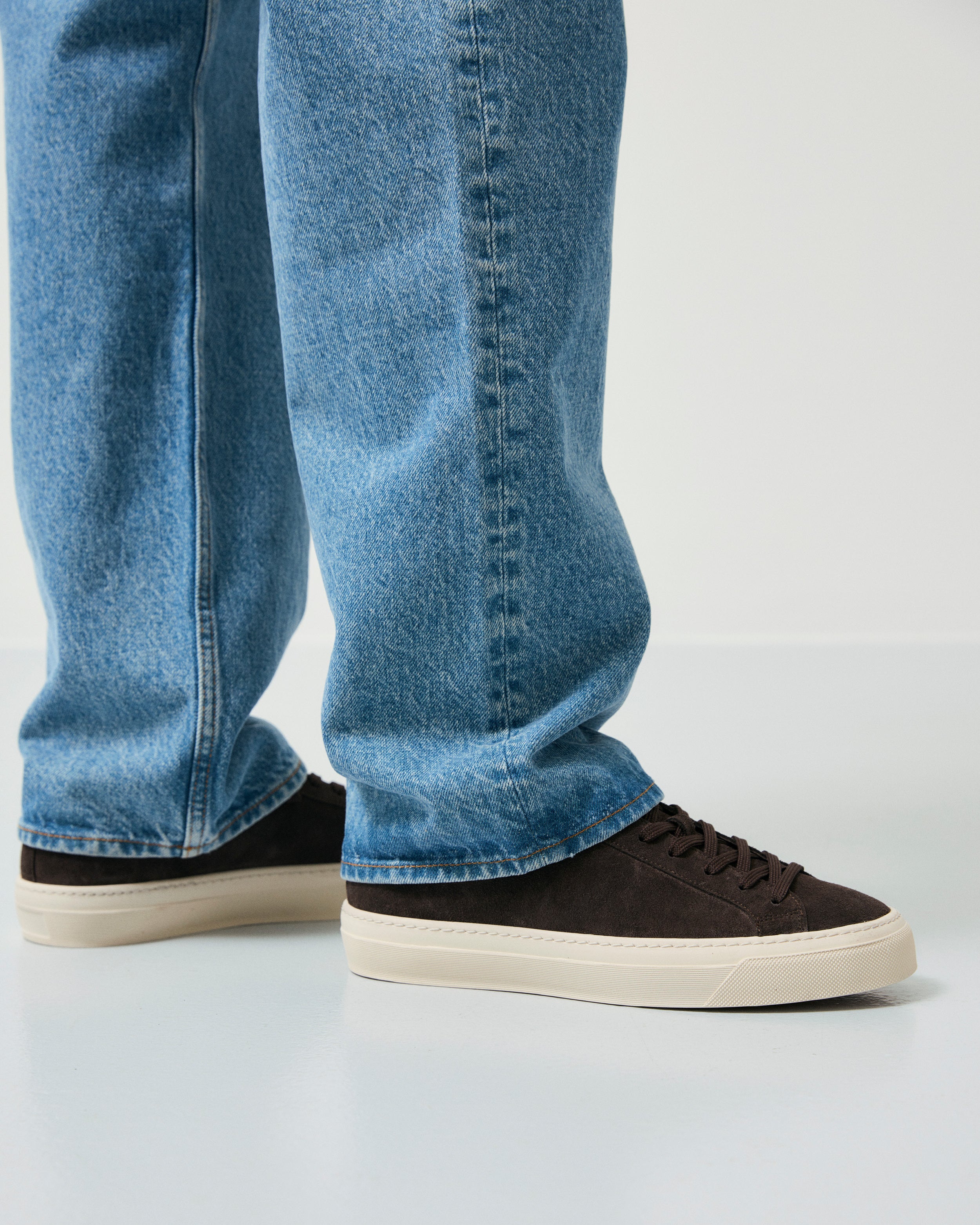 GARMENT PROJECT MAN Kit - Brown Suede Sneakers 800 Brown