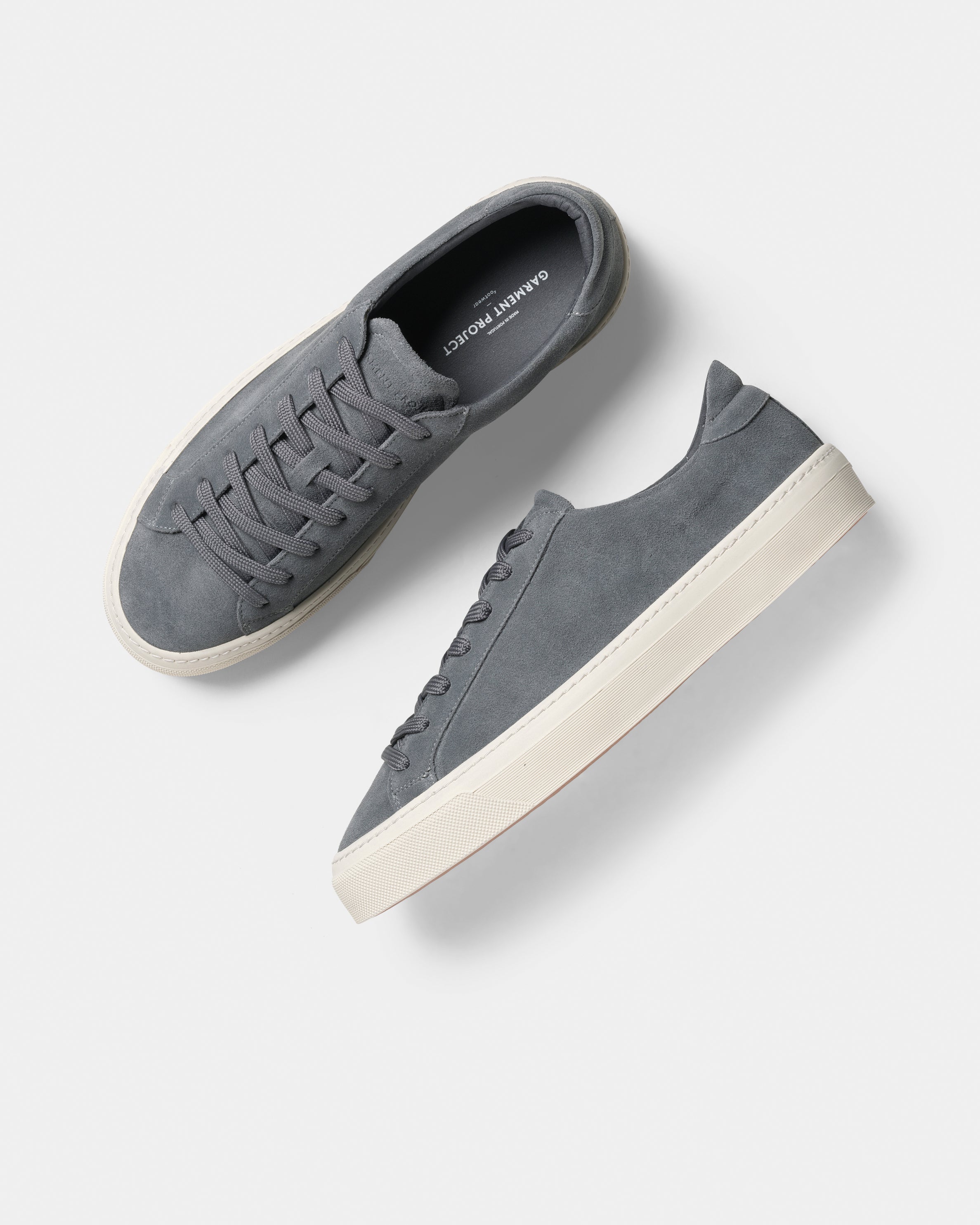 GARMENT PROJECT MAN Kit - Dark Grey Suede Sneakers 7673 Dark Grey
