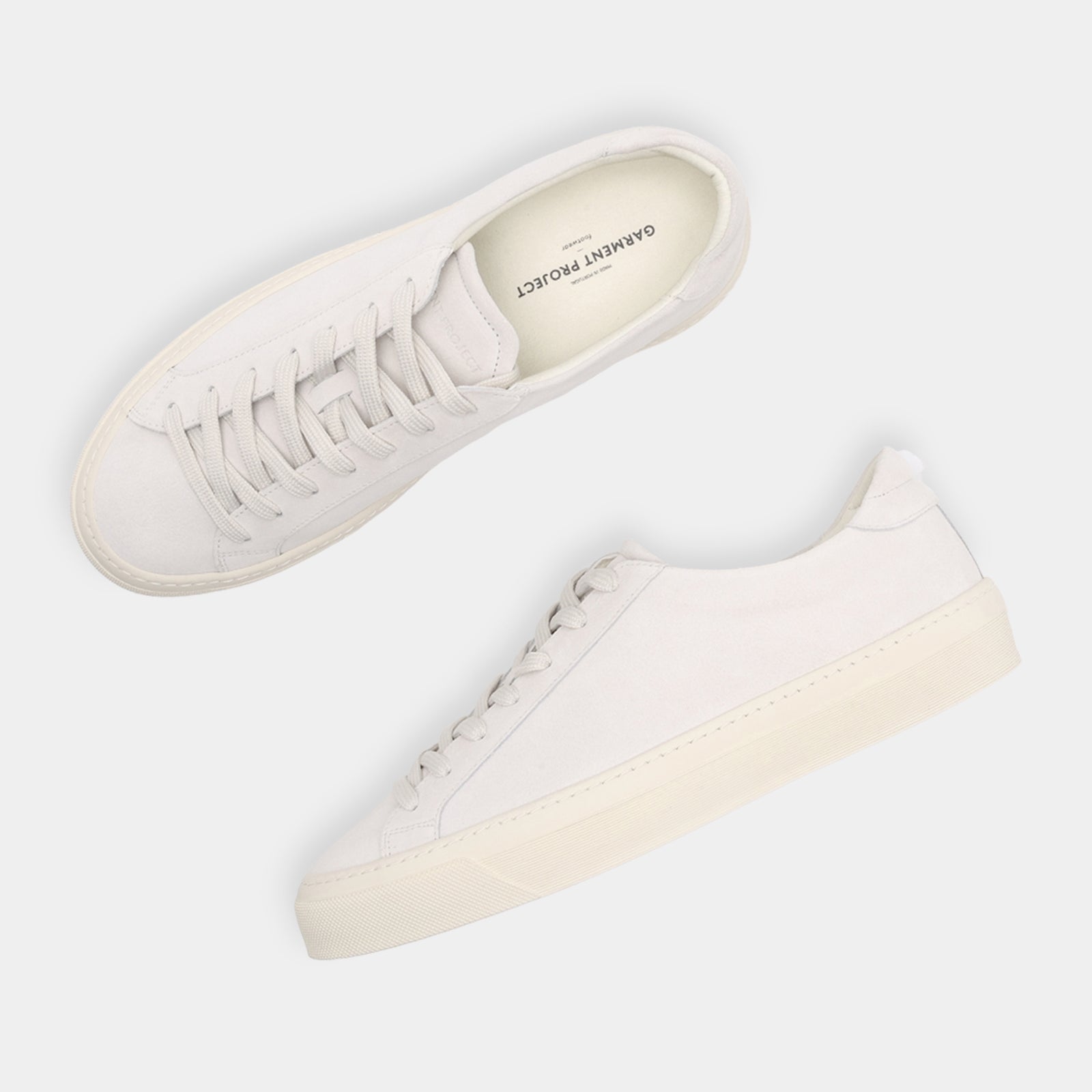 GARMENT PROJECT MAN Kit - Off White Suede Sneakers 110 Off White