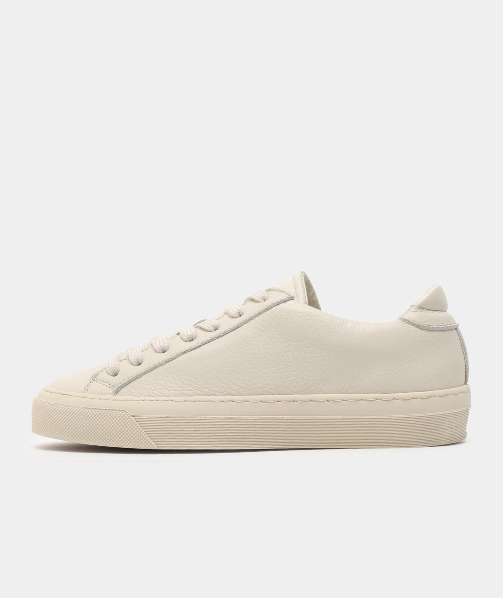 GARMENT PROJECT WMNS Kit - Off White Tumbled Leather Sneakers 110 Off White