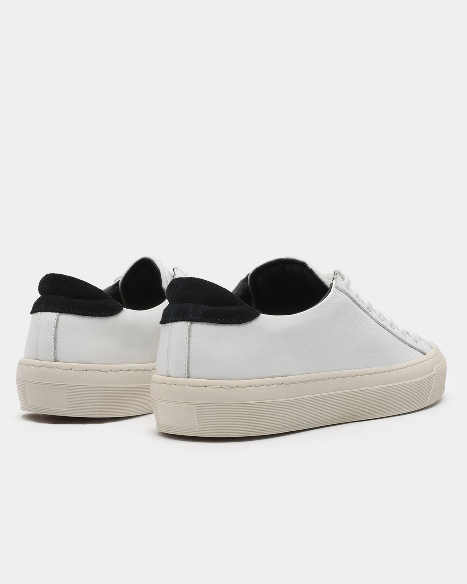 GARMENT PROJECT MAN Kit - White / Black Leather Sneakers 100 White