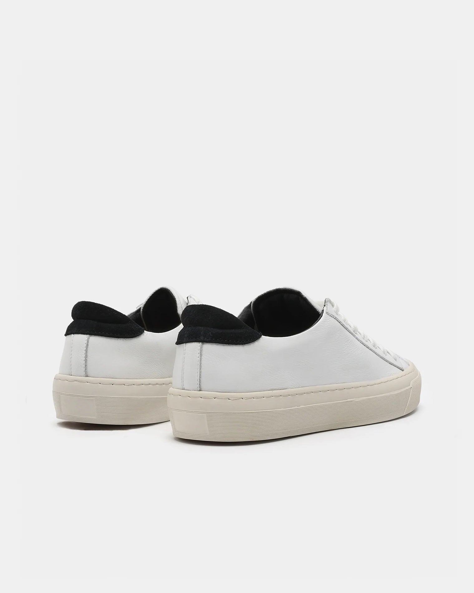 GARMENT PROJECT MAN Kit - White / Black Leather Sneakers 100 White