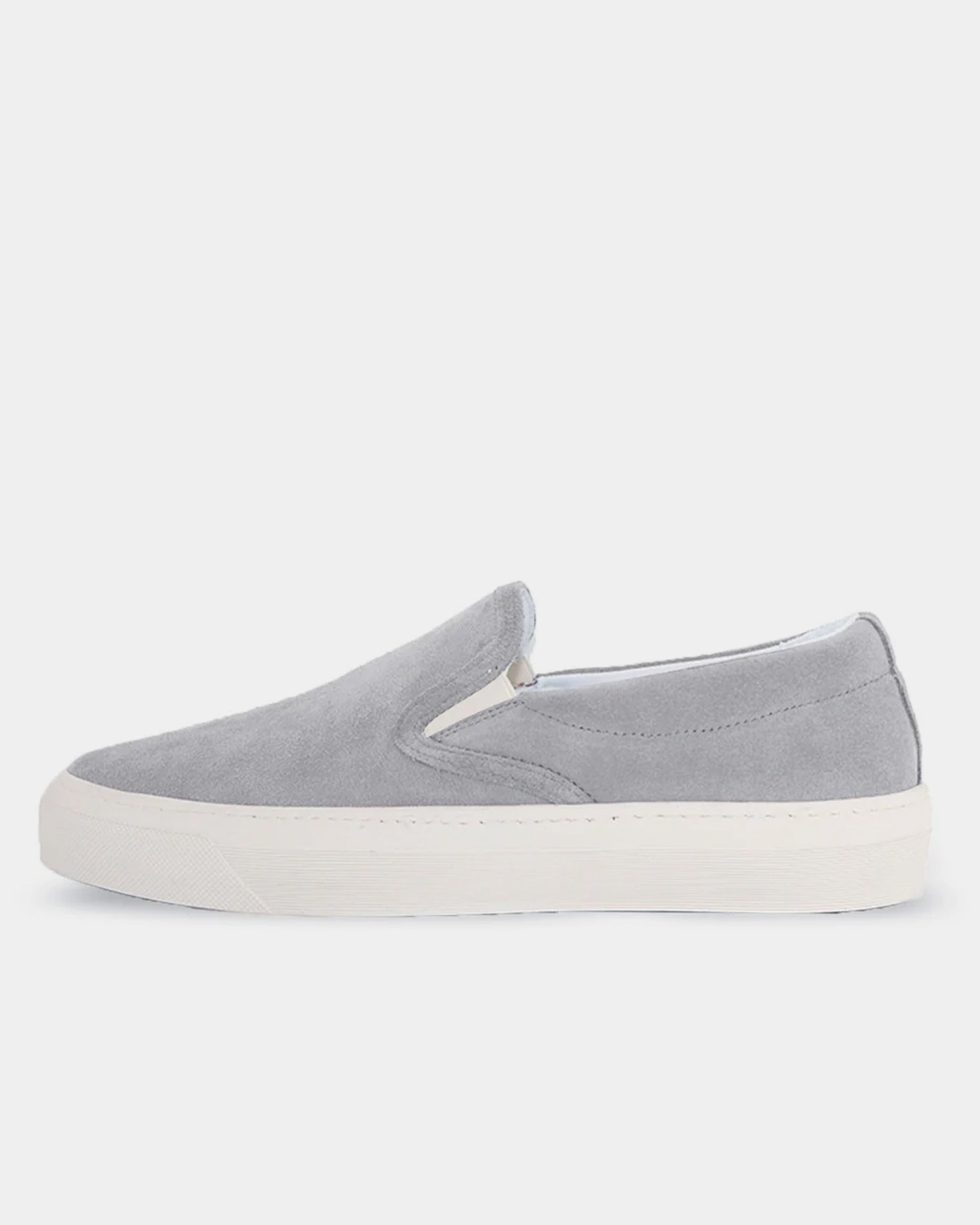 GARMENT PROJECT MAN Kit Slip-On - Light Grey Suede Sneakers 410 Light Grey