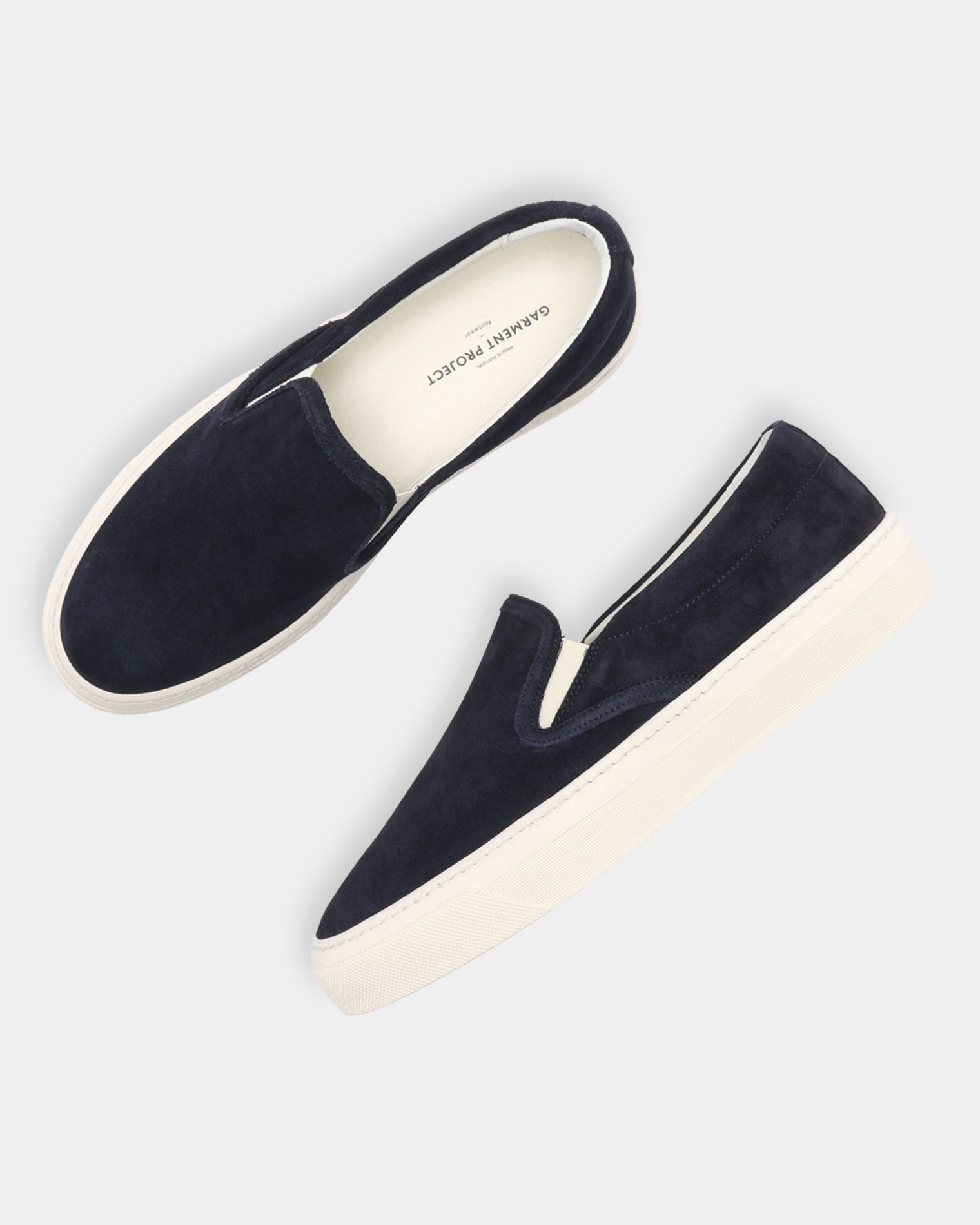 GARMENT PROJECT MAN Kit Slip-On - Navy Suede Sneakers 500 Navy