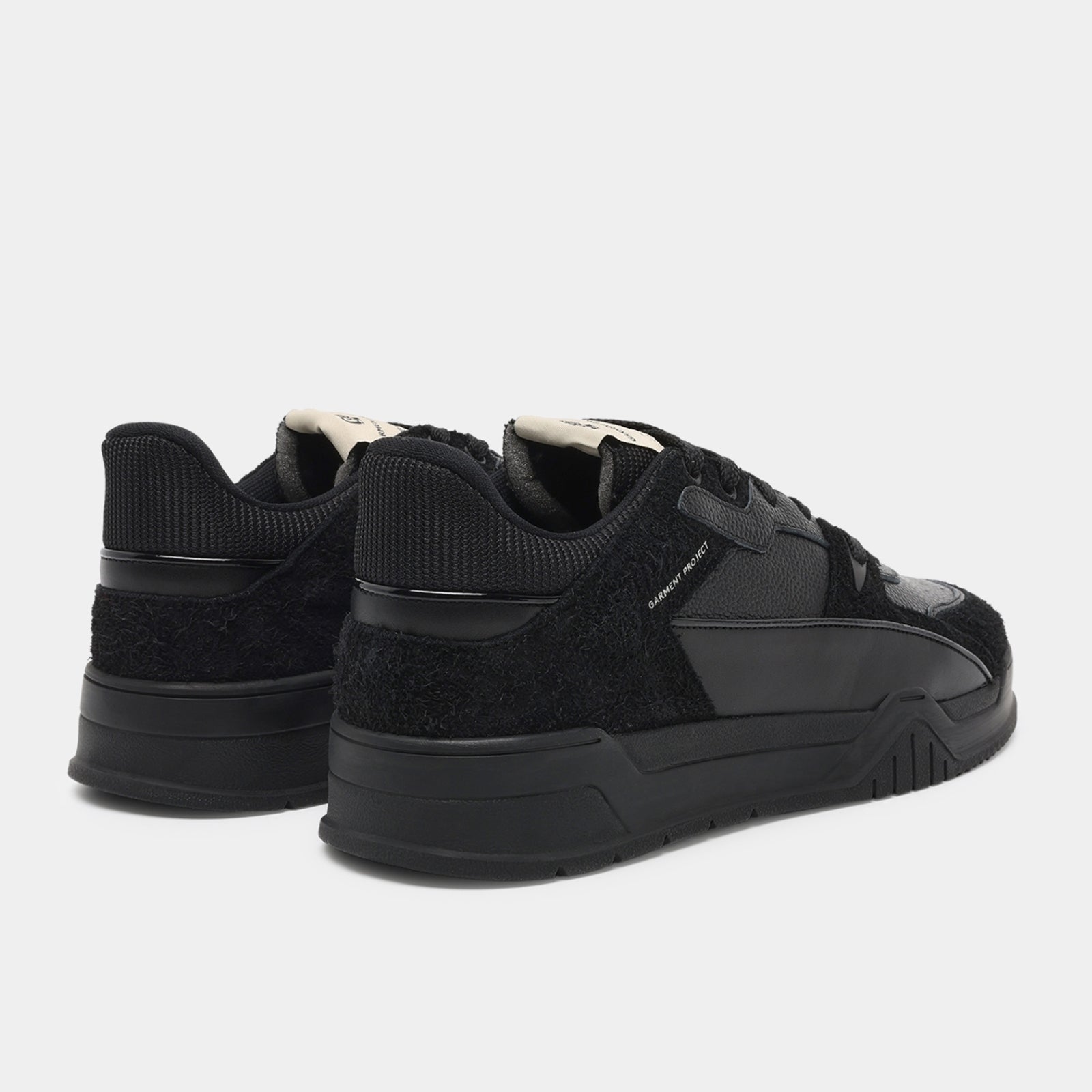 GARMENT PROJECT MAN Lee - Black Leather Sneakers 999 Black