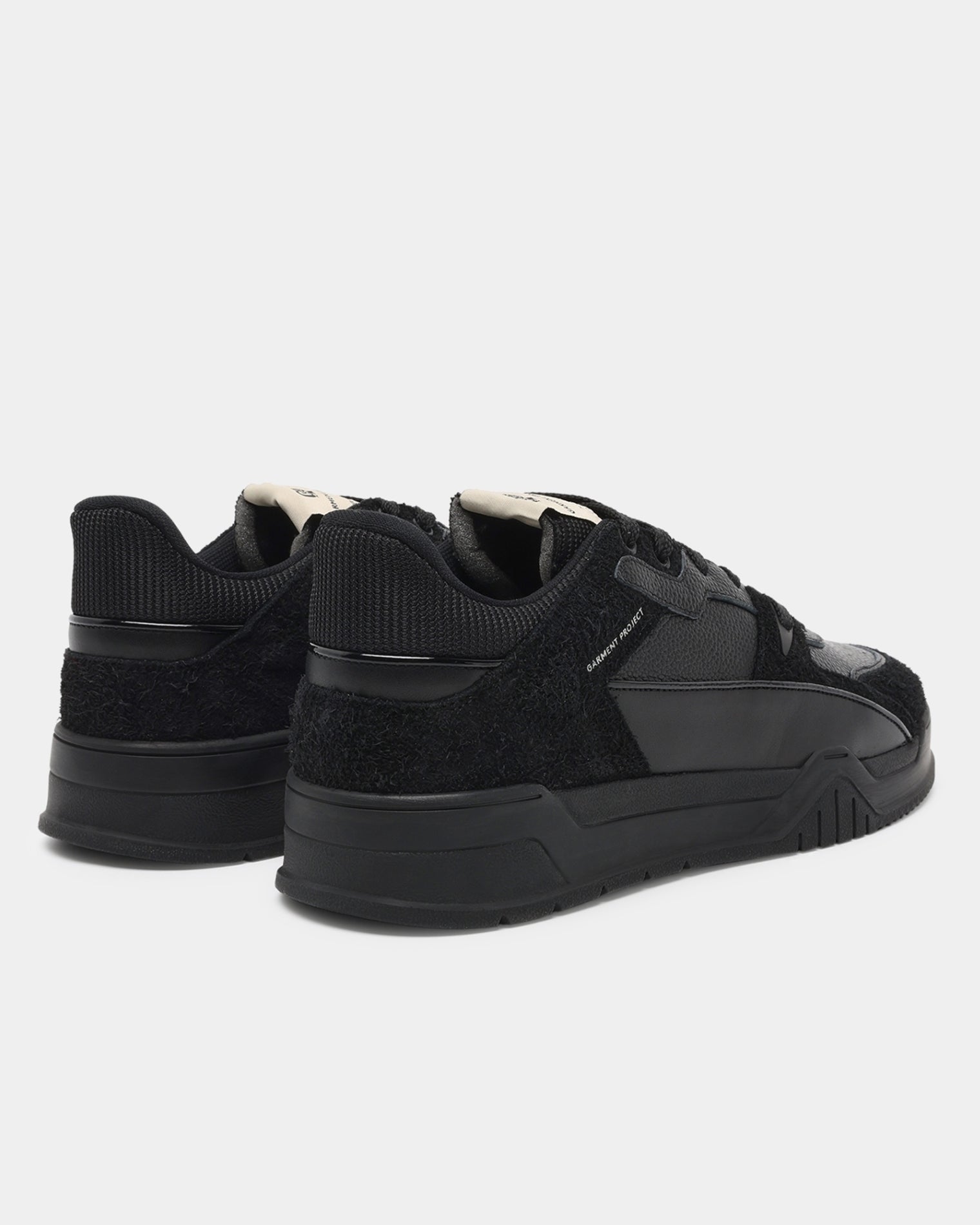 GARMENT PROJECT MAN Lee - Black Leather Sneakers 999 Black
