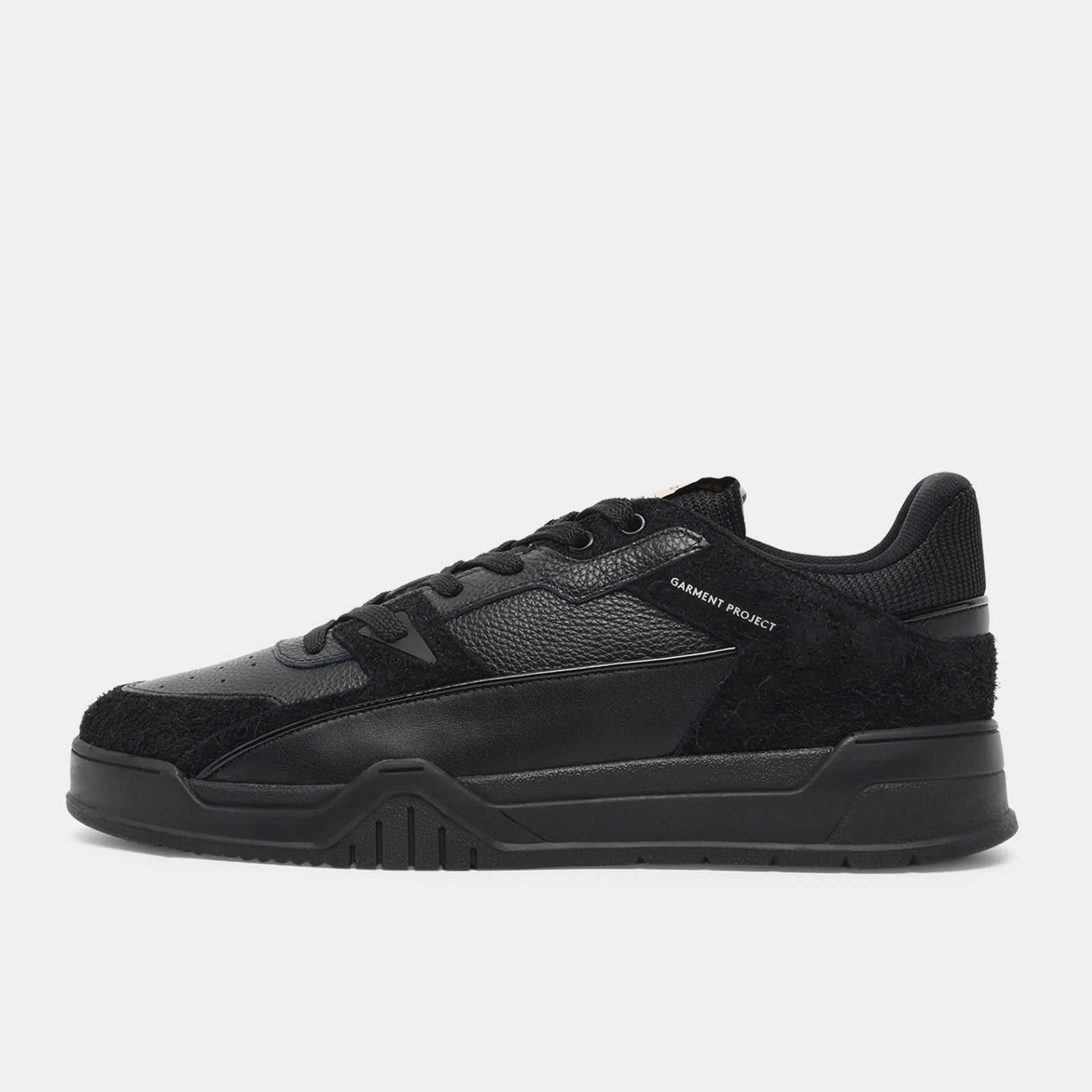 GARMENT PROJECT MAN Lee - Black Leather Sneakers 999 Black