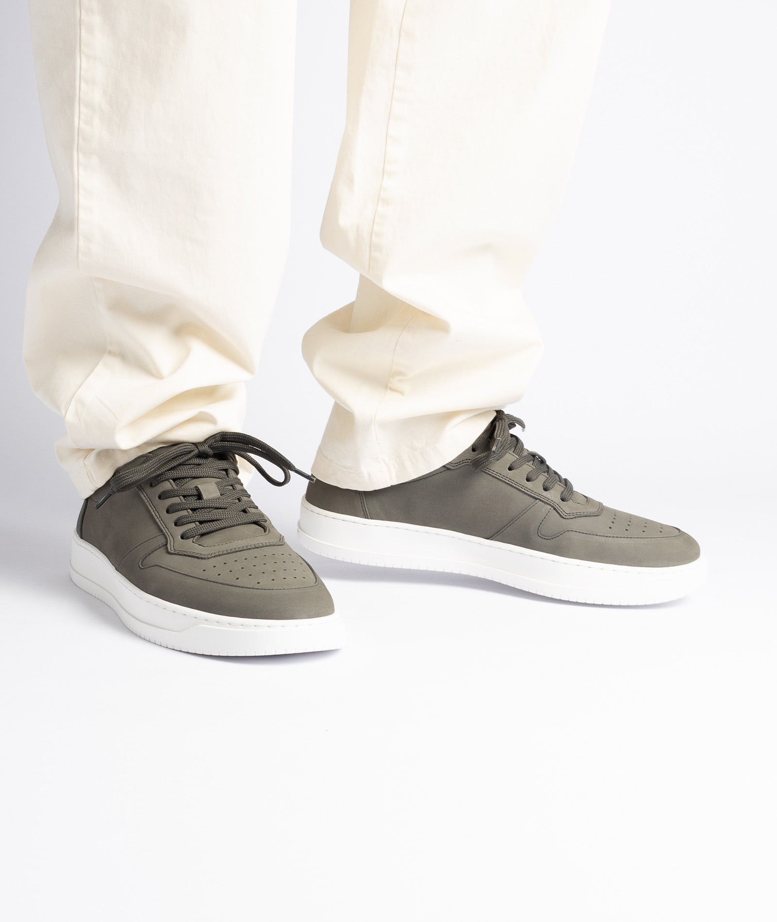 GARMENT PROJECT MAN Legacy - Grey Nubuck Sneakers 400 Grey