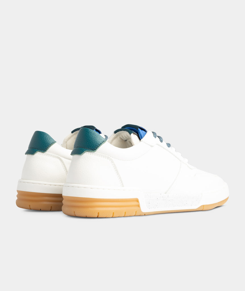 GARMENT PROJECT MAN Legacy 80s x Pasteelo - White Leather Sneakers 100 White