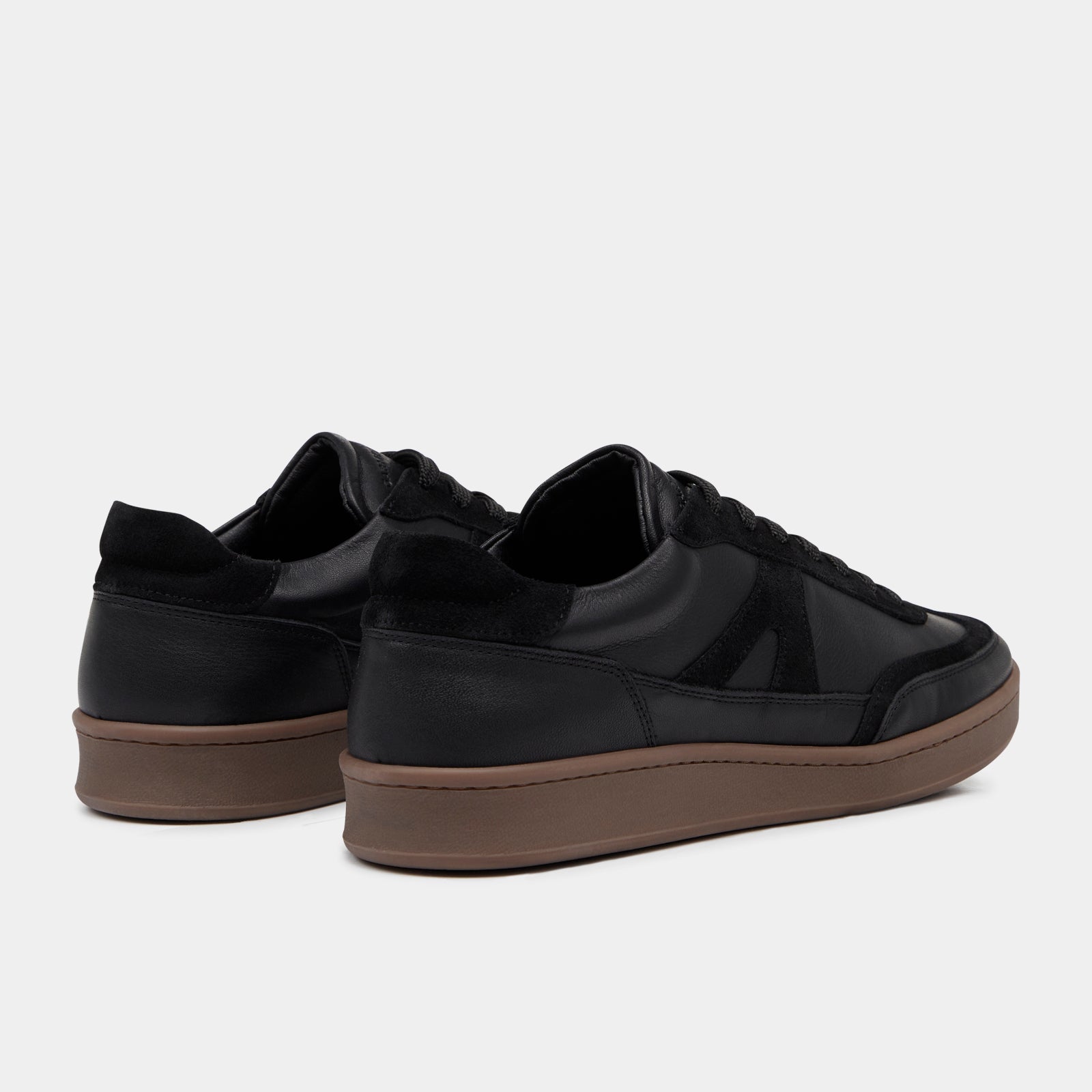 GARMENT PROJECT MAN Liga - Black Leather Sneakers 999 Black