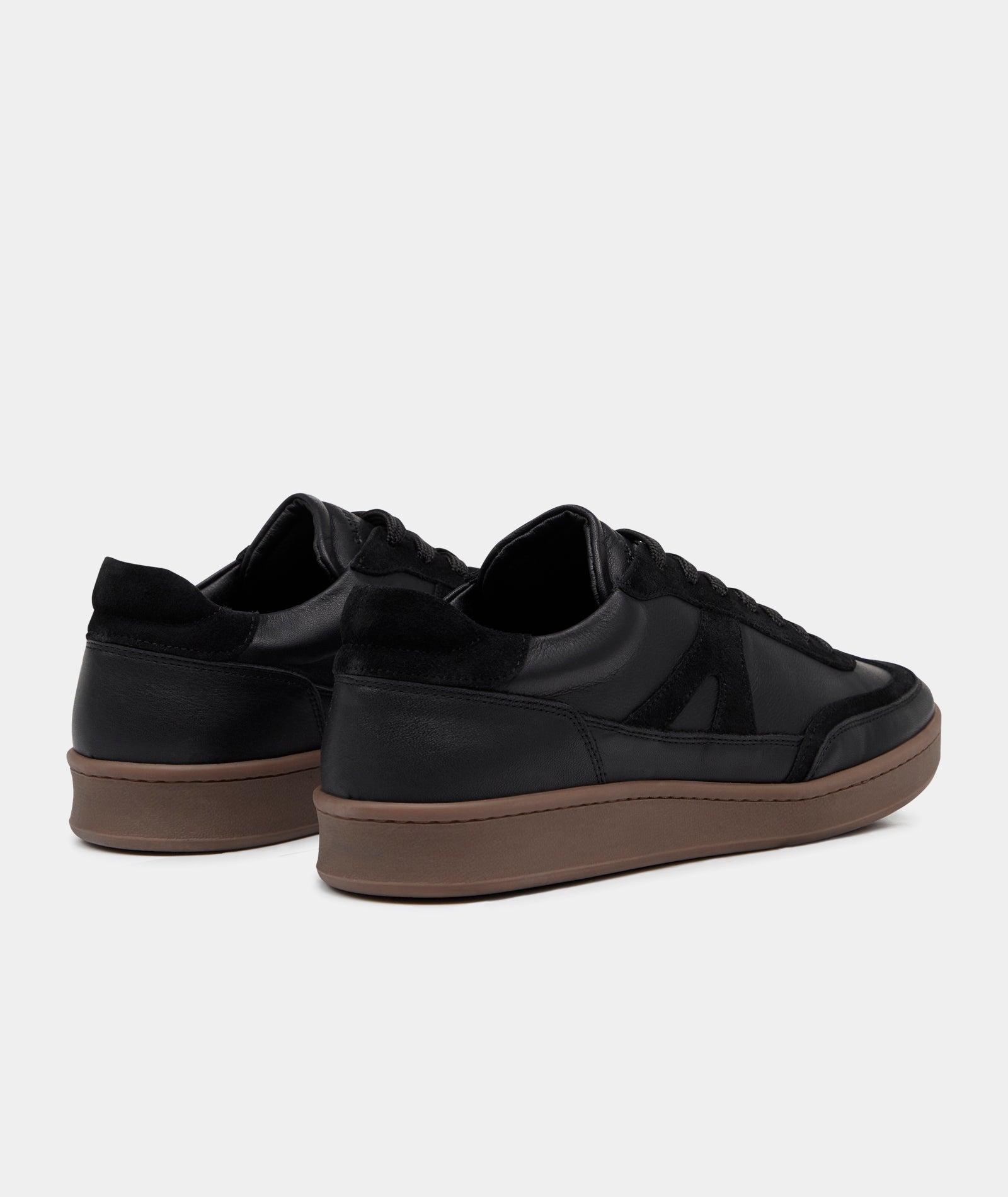 GARMENT PROJECT MAN Liga - Black Leather Sneakers 999 Black