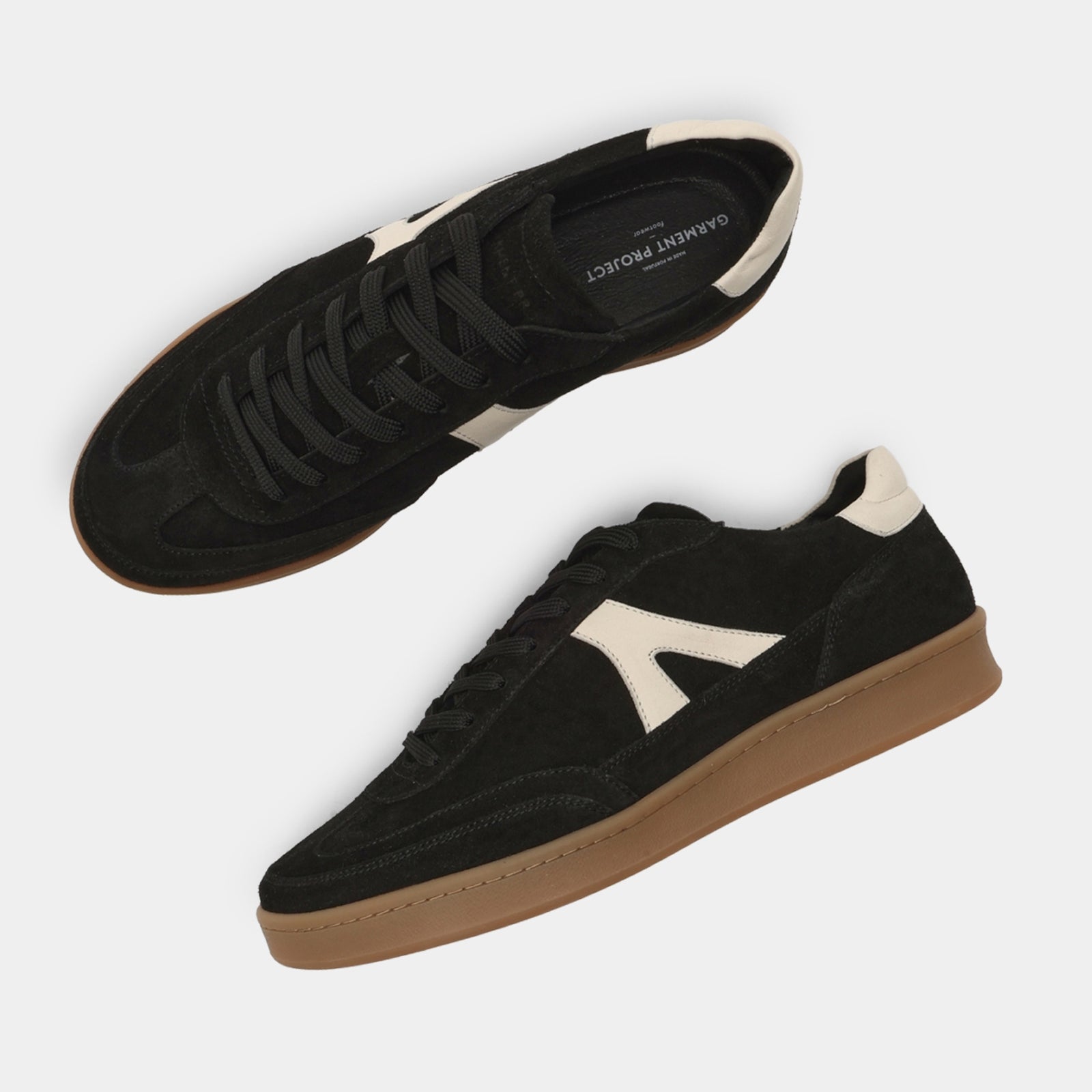 GARMENT PROJECT MAN Liga - Black Suede Sneakers 999 Black