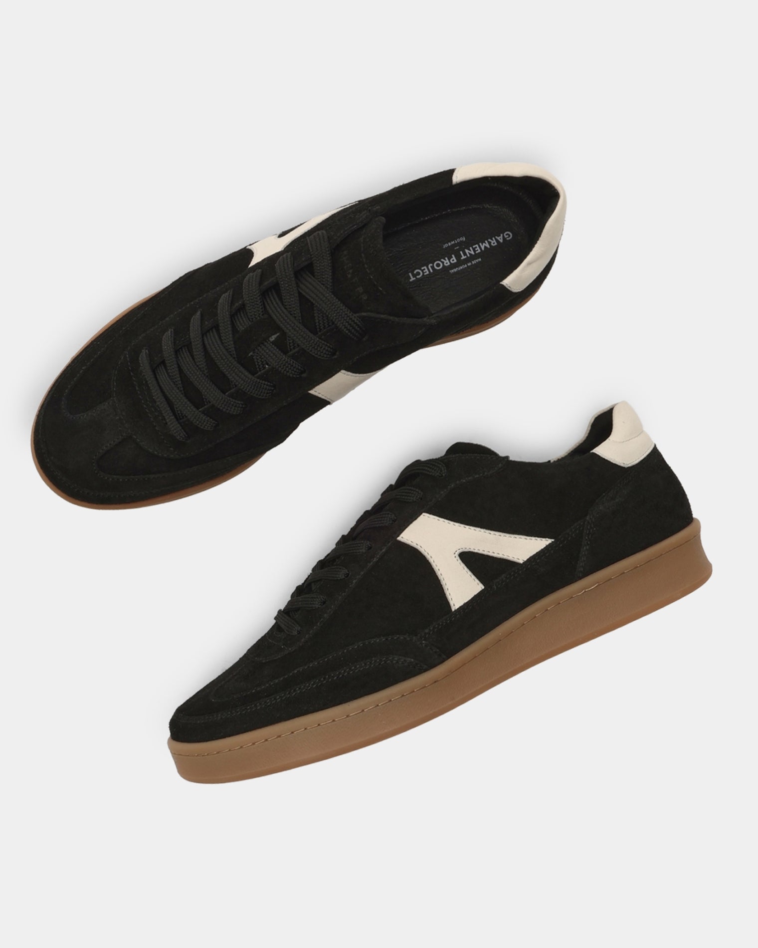 GARMENT PROJECT MAN Liga - Black Suede Sneakers 999 Black