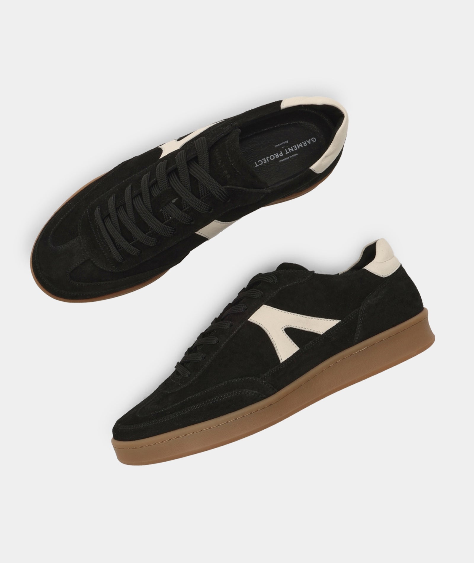 GARMENT PROJECT MAN Liga - Black Suede Sneakers 999 Black