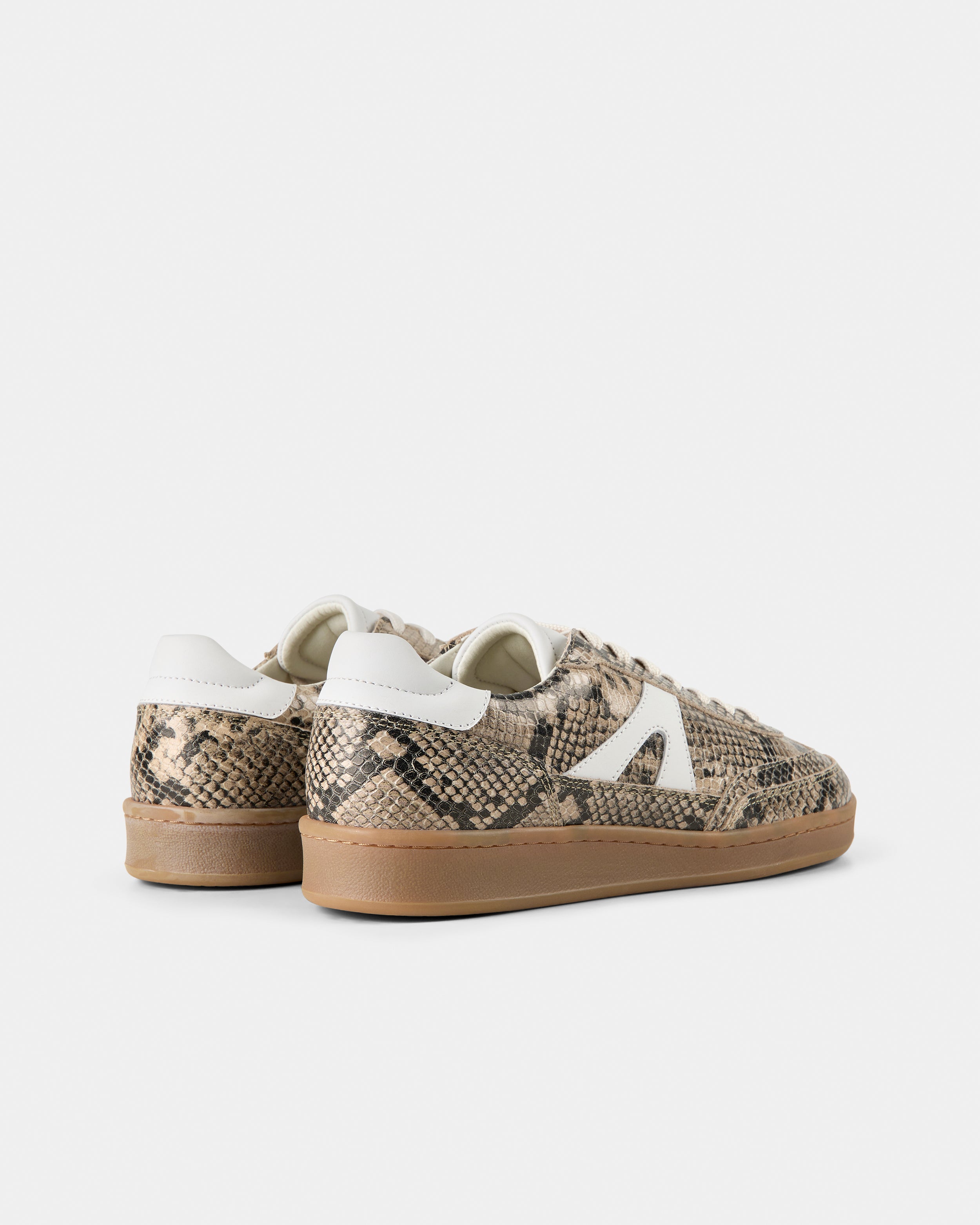 GARMENT PROJECT WMNS Liga - Earth Snake Leather Sneakers 260 Earth