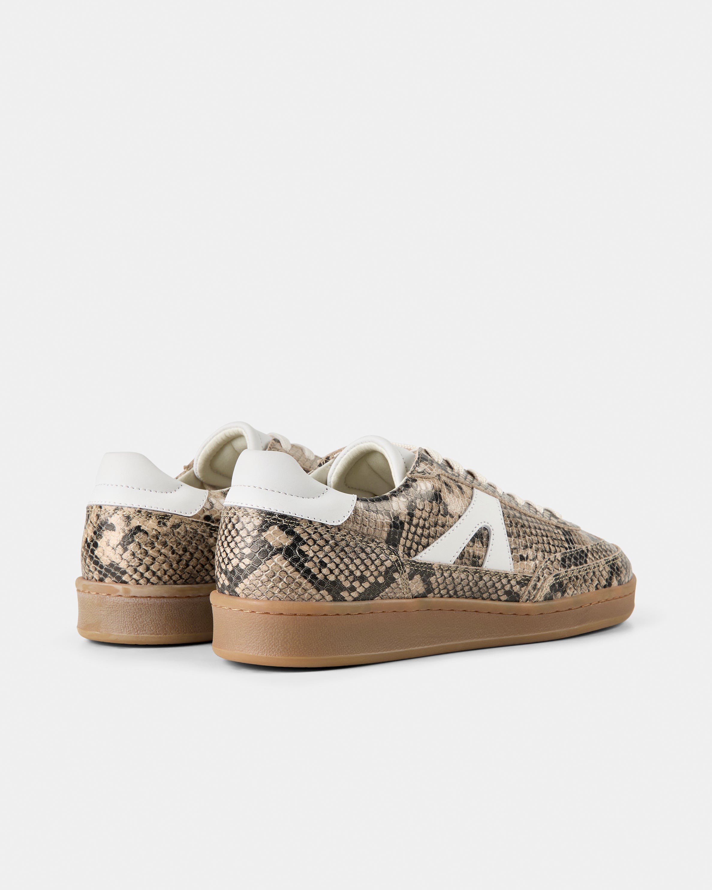 GARMENT PROJECT WMNS Liga - Earth Snake Leather Sneakers 260 Earth