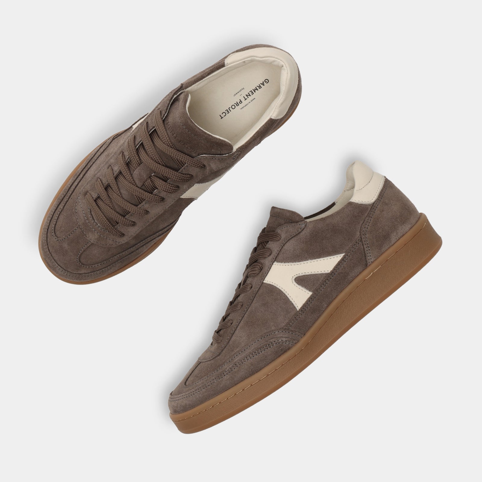 GARMENT PROJECT WMNS Liga - Elephant Suede Sneakers 460 Elephant