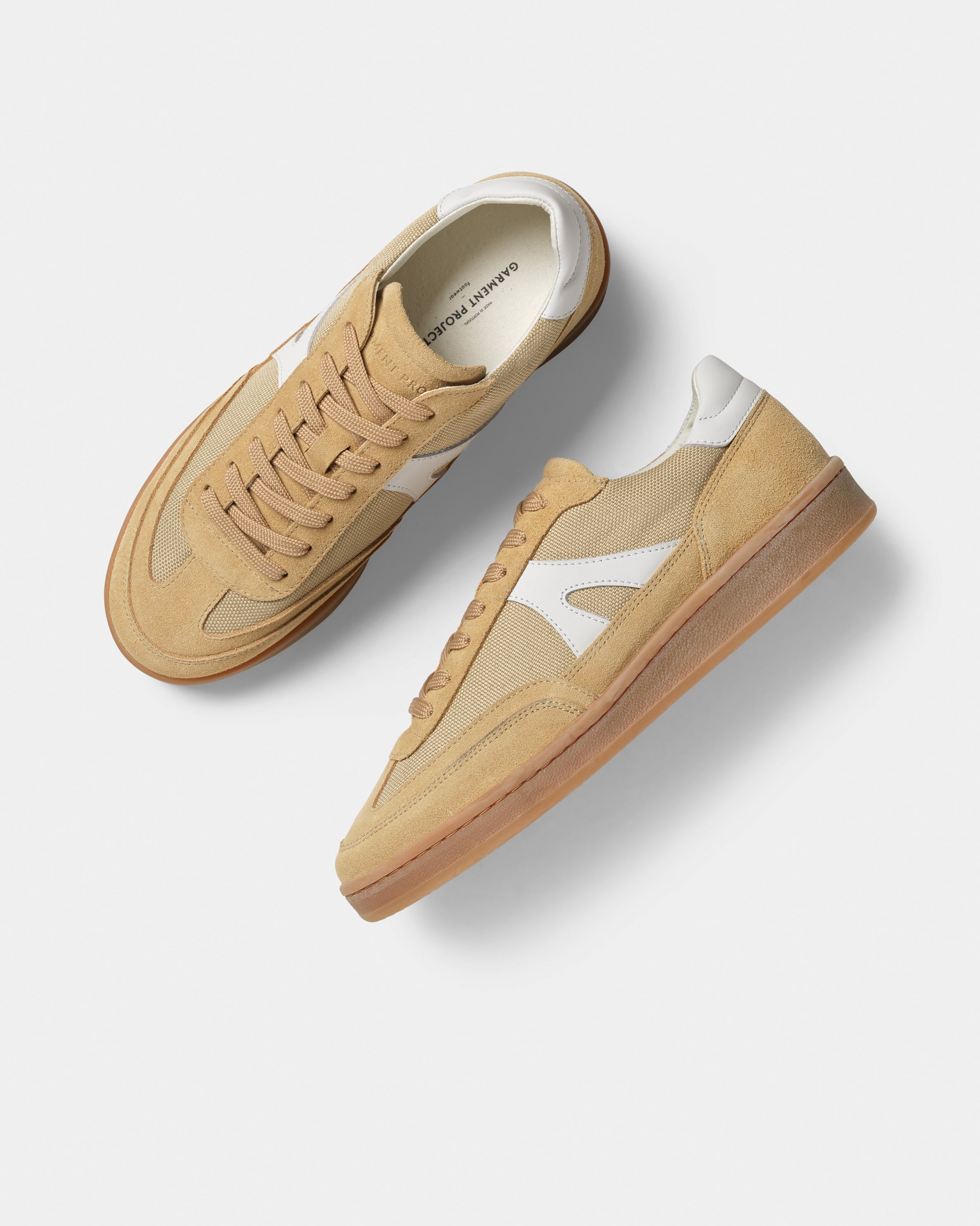 GARMENT PROJECT WMNS Liga - Honey Suede/Nylon Mix Sneakers 340 Honey