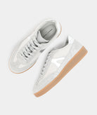 GARMENT PROJECT WMNS Liga - Light Grey/Silver Suede mix Shoes 410 Light Grey