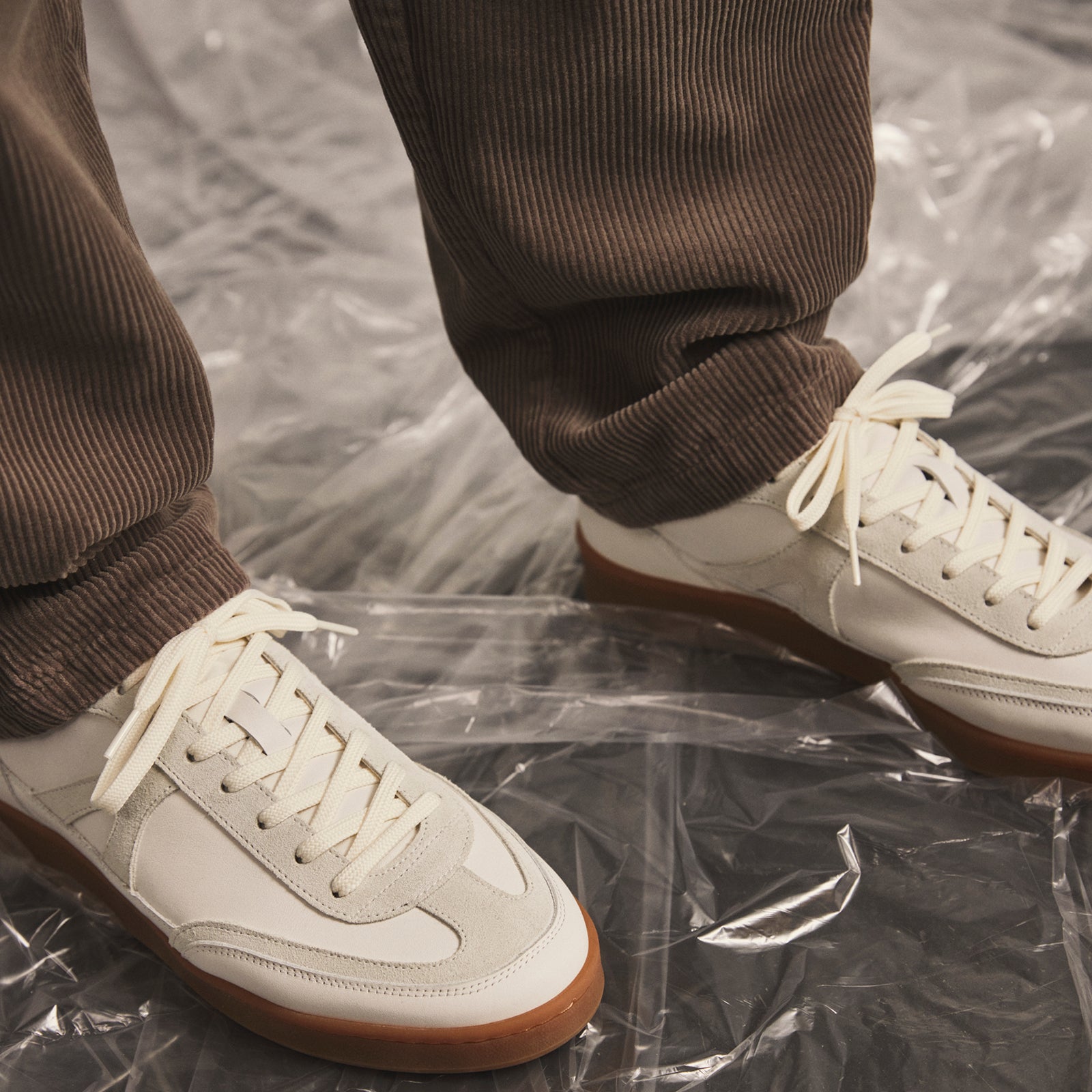 GARMENT PROJECT MAN Liga - White Leather Sneakers 100 White