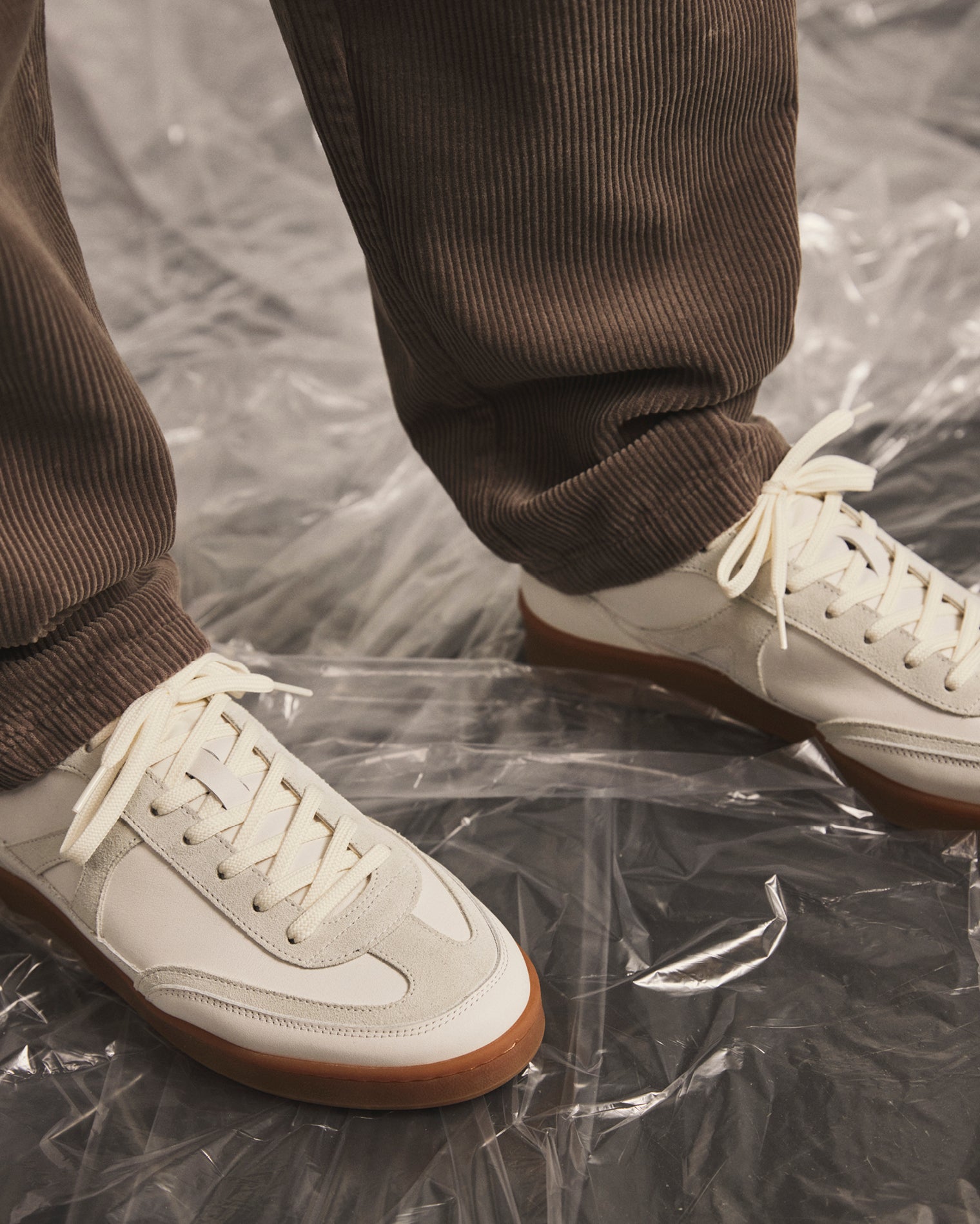 GARMENT PROJECT MAN Liga - White Leather Sneakers 100 White