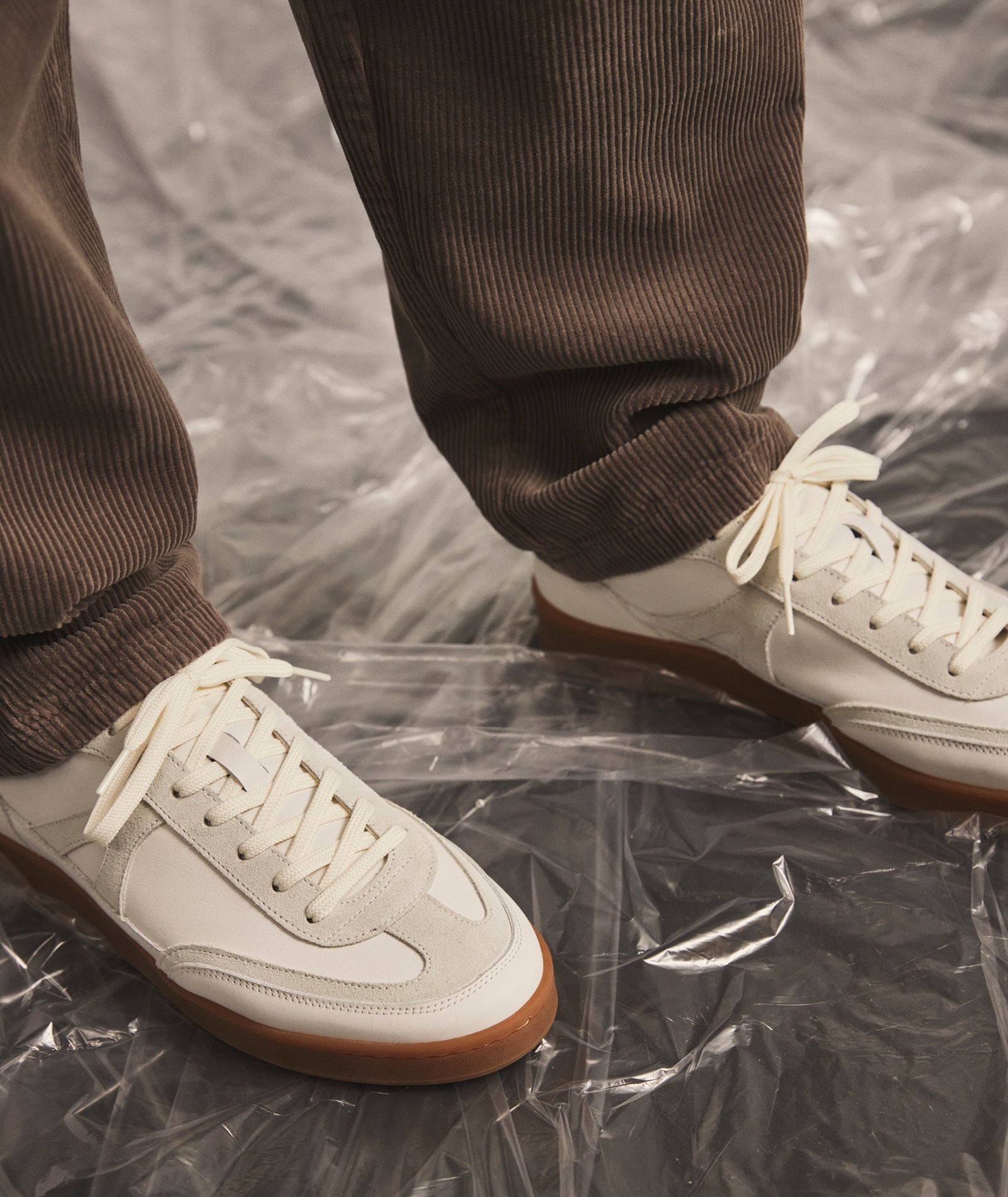 GARMENT PROJECT MAN Liga - White Leather Sneakers 100 White