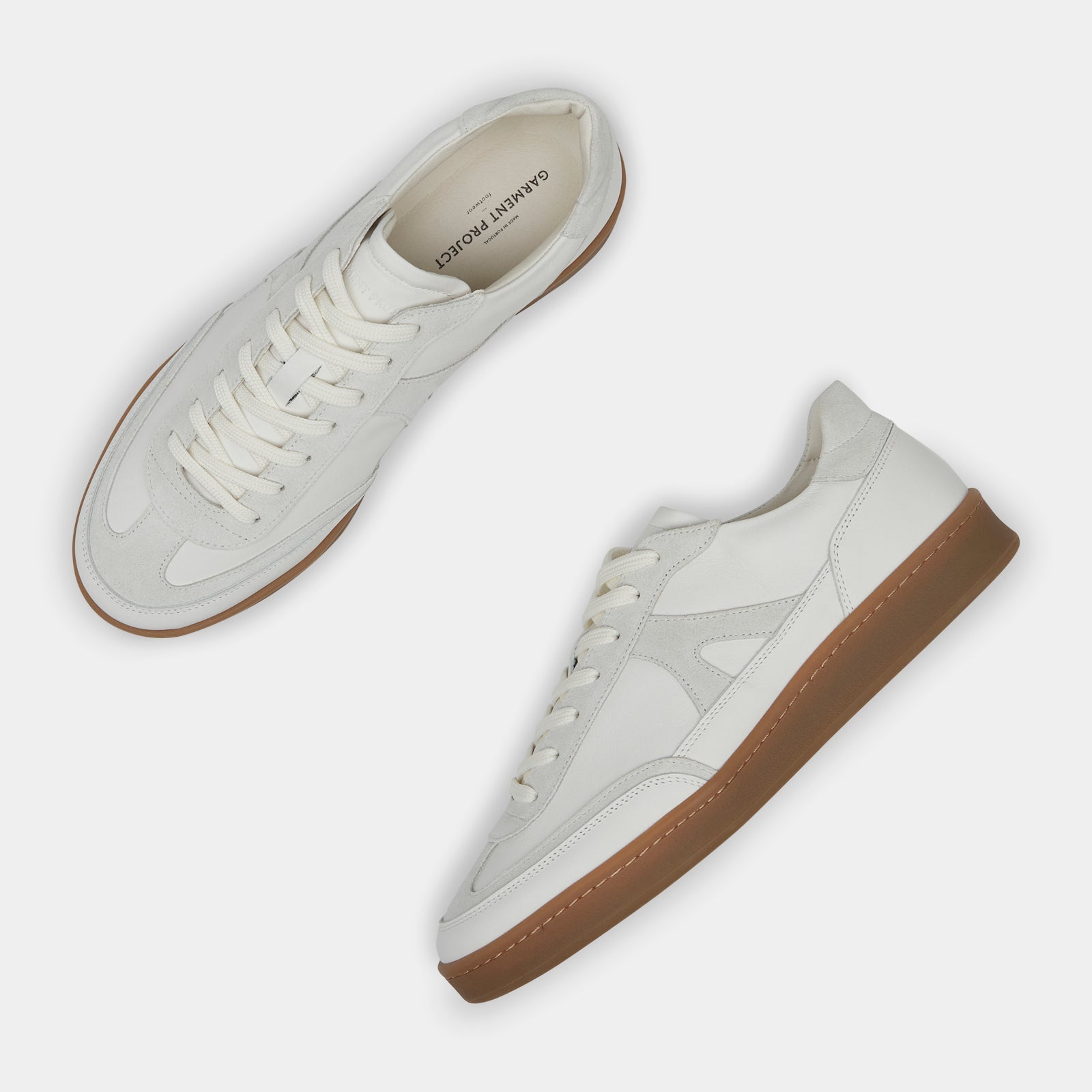 GARMENT PROJECT MAN Liga - White Leather Sneakers 100 White