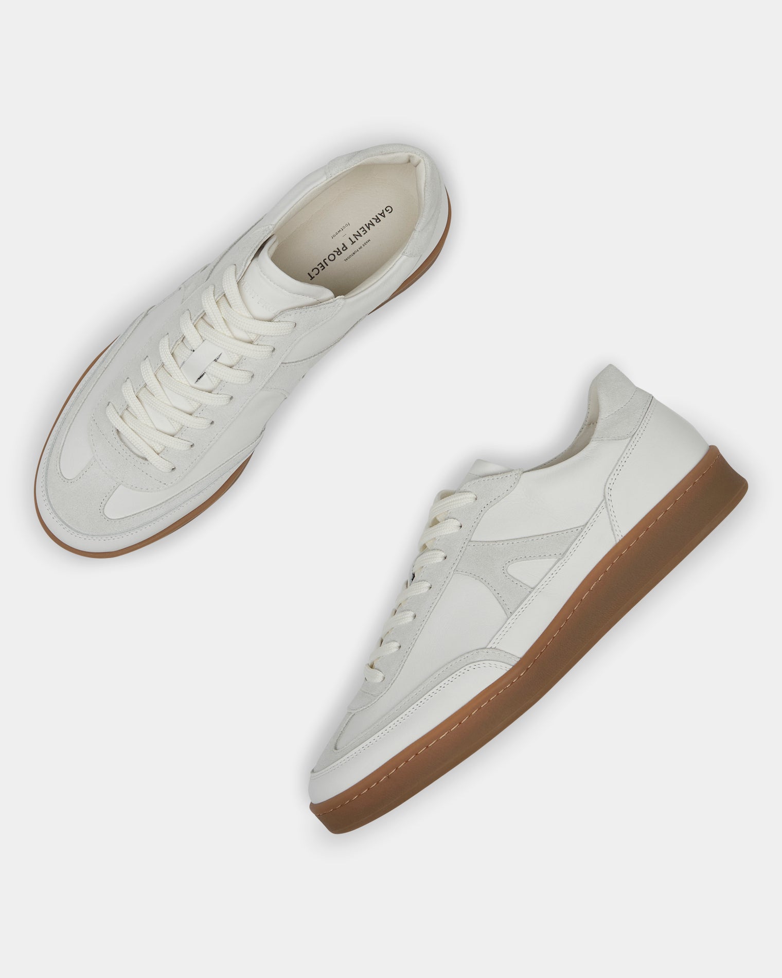 GARMENT PROJECT MAN Liga - White Leather Sneakers 100 White