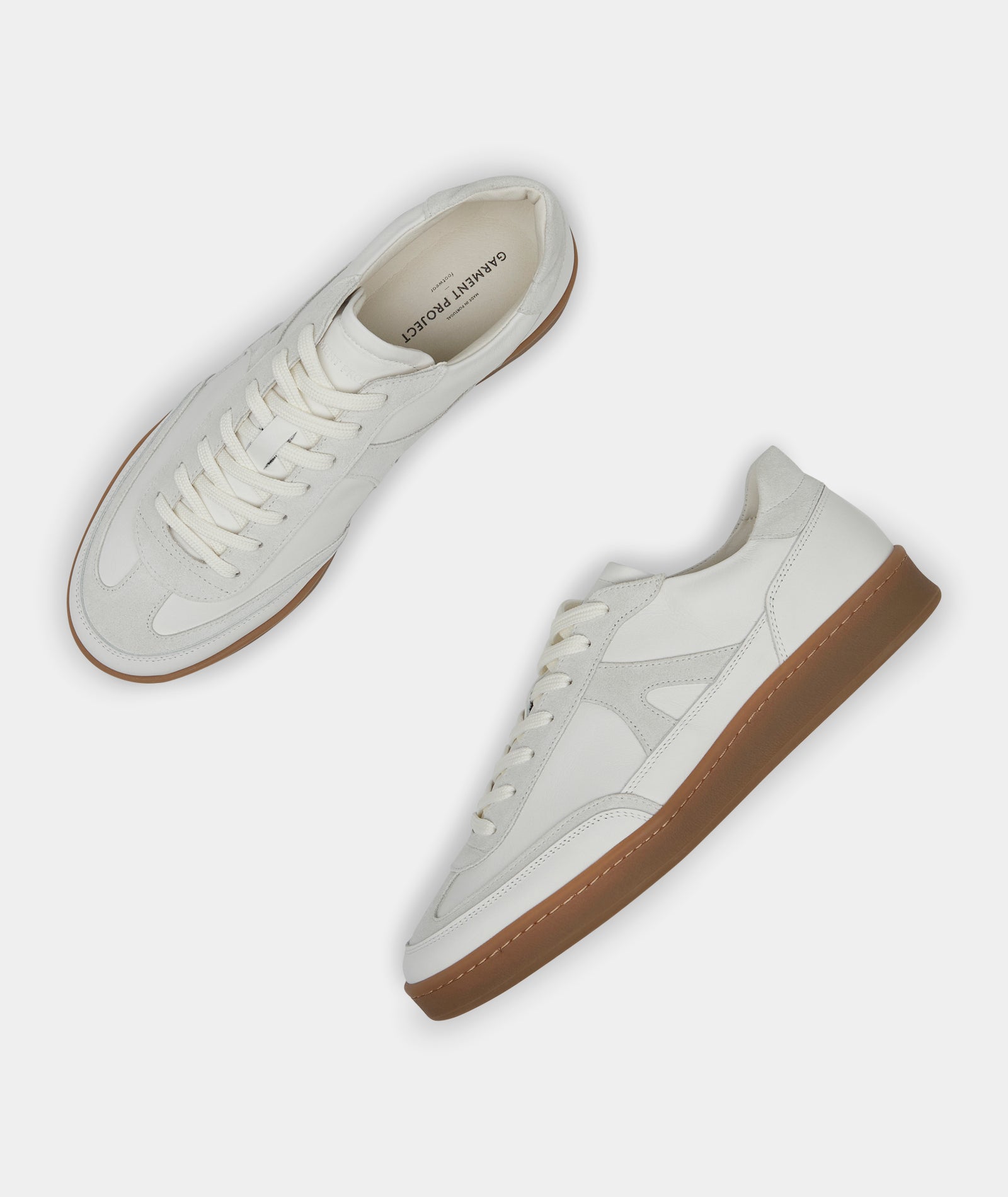 GARMENT PROJECT MAN Liga - White Leather Sneakers 100 White