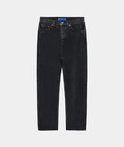 GARMENT PROJECT MAN Loose Five Pocket Jeans - Stone Washed Black Jeans 999 Black