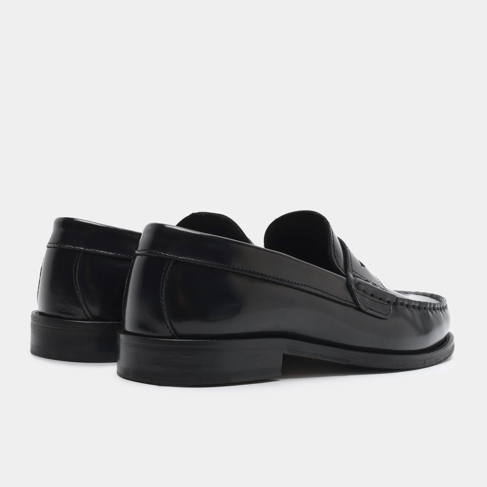 GARMENT PROJECT MAN Miles Penny Loafer - Black Polido Loafer 999 Black