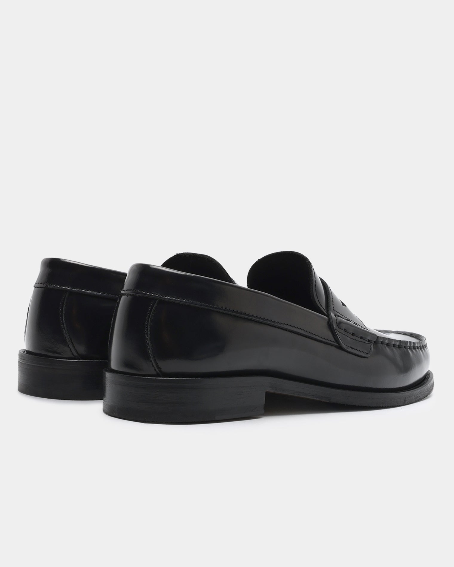 GARMENT PROJECT MAN Miles Penny Loafer - Black Polido Loafer 999 Black