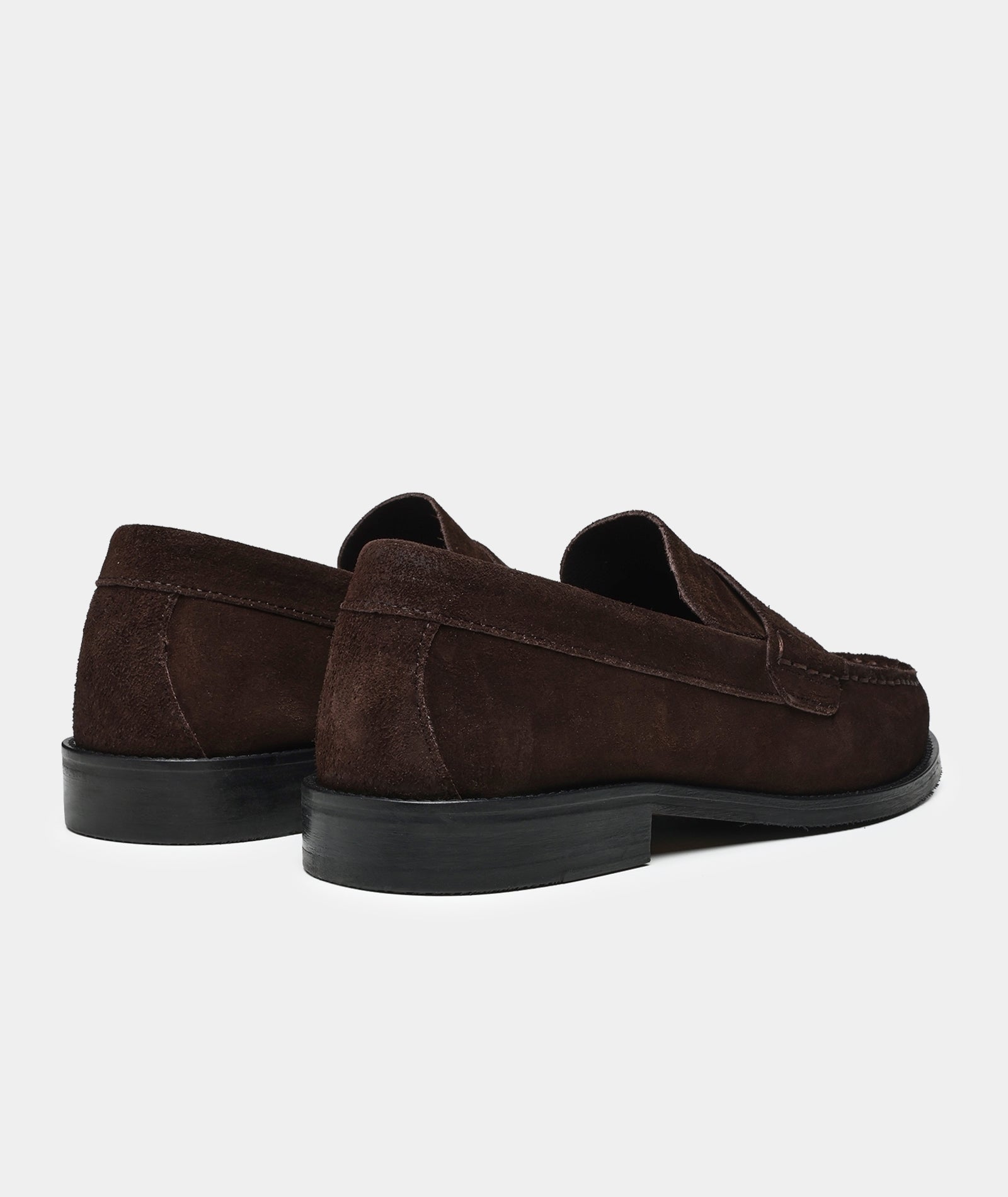 GARMENT PROJECT WMNS Miles Penny Loafer - Brown Suede Loafer 800 Brown