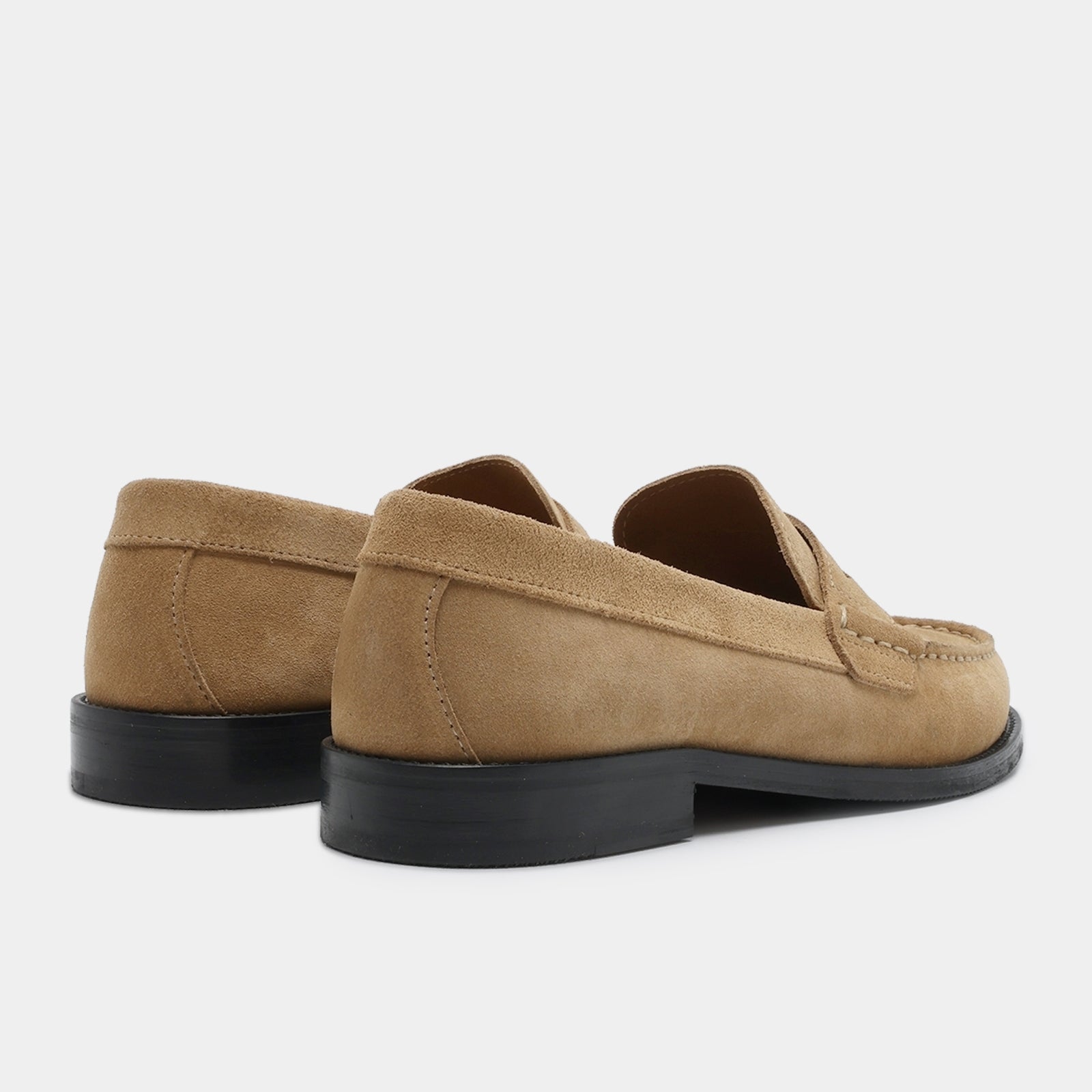 GARMENT PROJECT MAN Miles Penny Loafer - Earth Suede Loafer 260 Earth