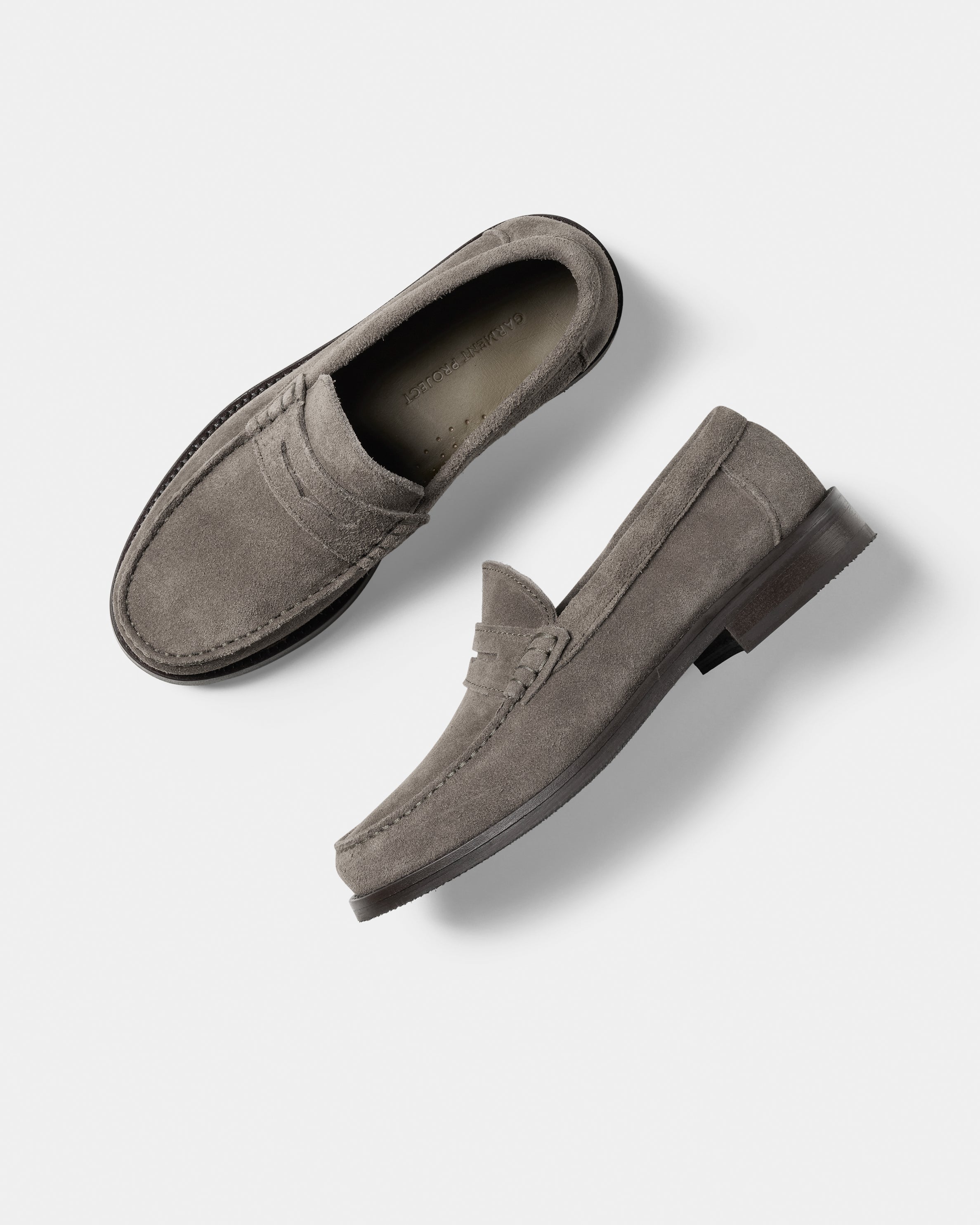 GARMENT PROJECT WMNS Miles Penny Loafer - Truffle Suede Loafer 265 Truffle