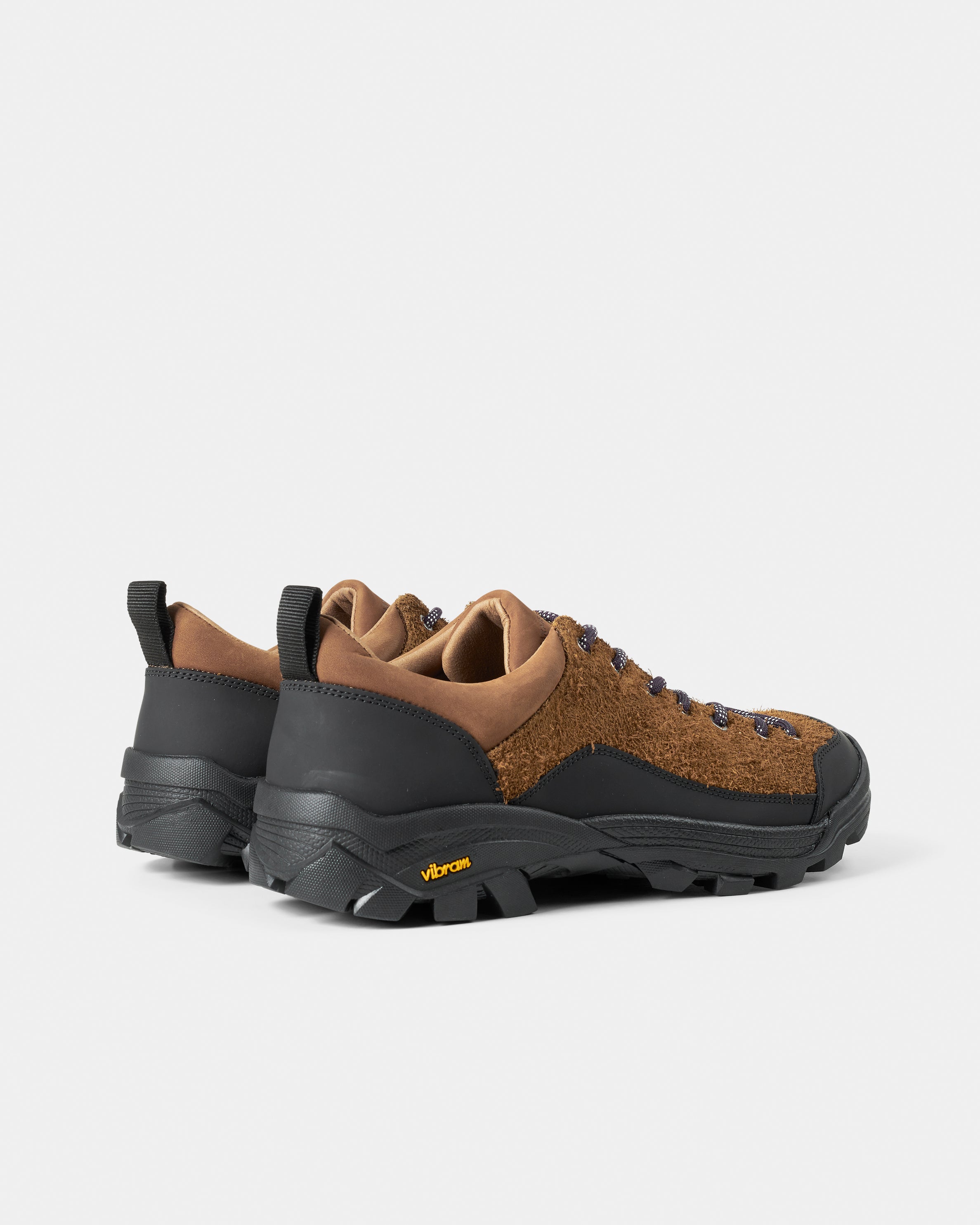 GARMENT PROJECT MAN Neve - Cognac Hairy Suede Shoes 650 Cognac