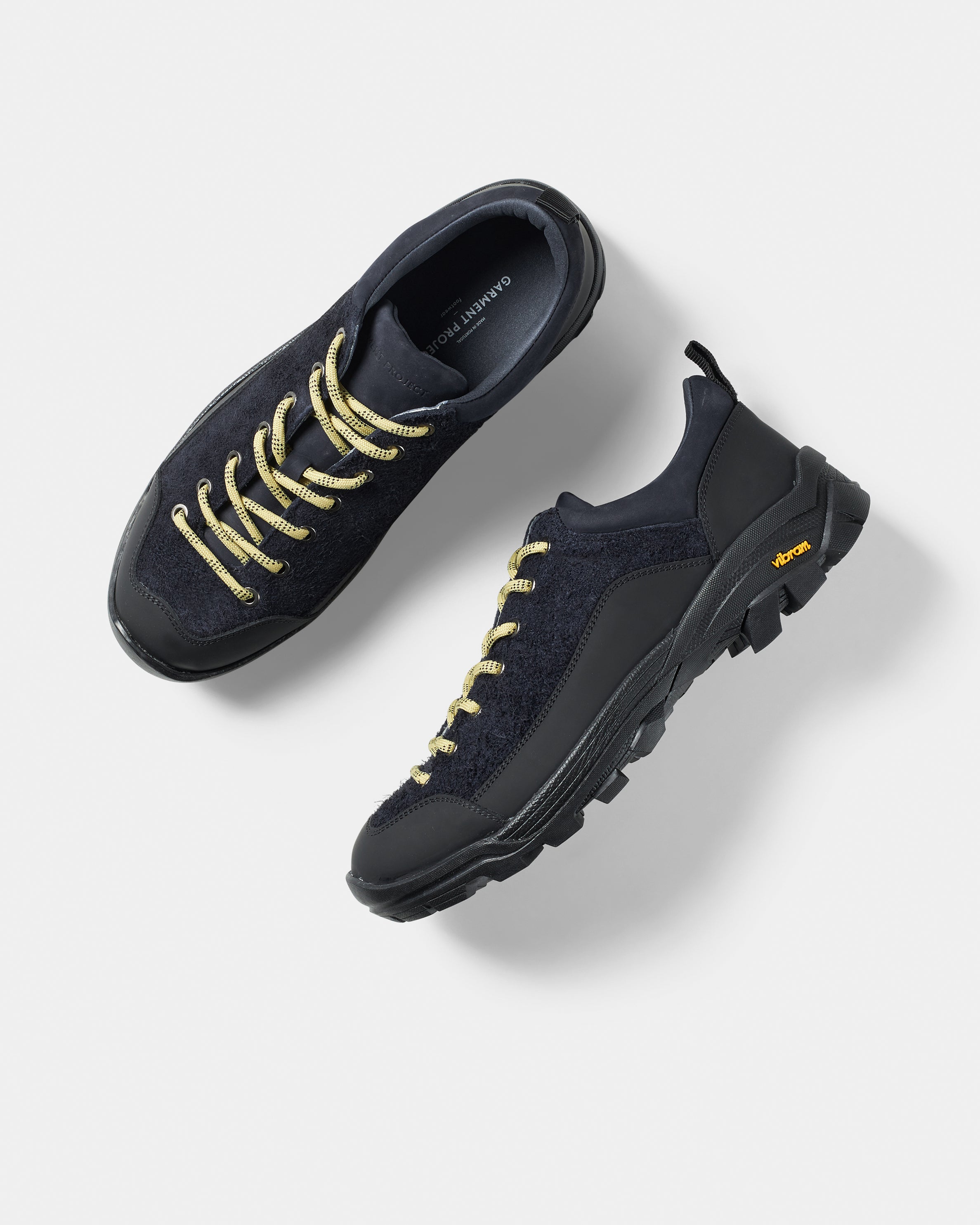 GARMENT PROJECT MAN Neve - Navy Hairy Suede Shoes 500 Navy