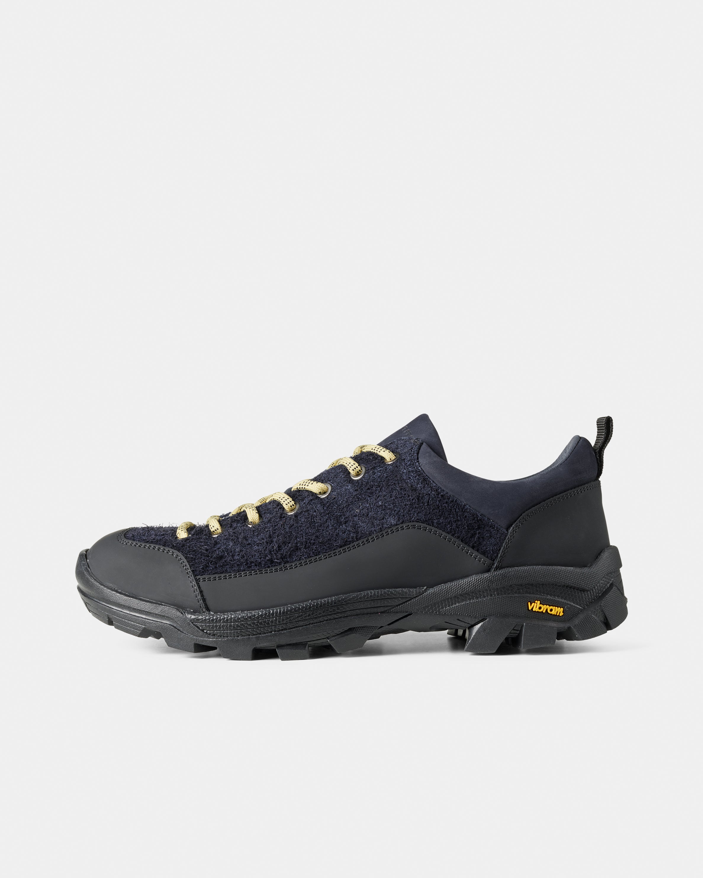 GARMENT PROJECT MAN Neve - Navy Hairy Suede Shoes 500 Navy