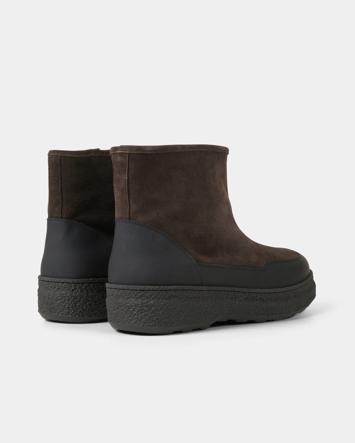 GARMENT PROJECT MAN Nico - Brown Suede / Shearling Boots 800 Brown