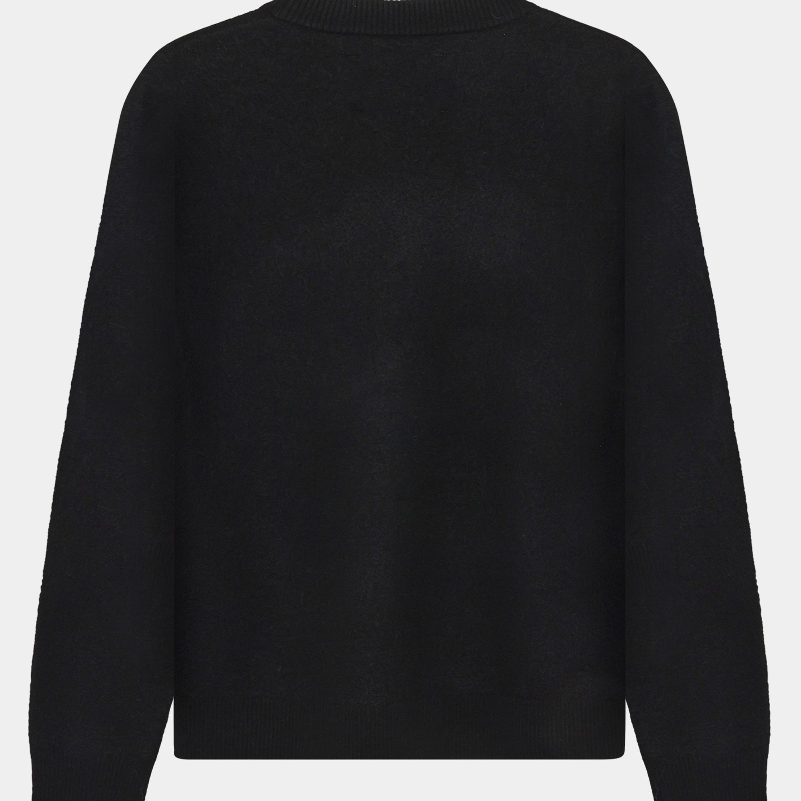 GARMENT PROJECT MAN Noah Wool Knit - Black Knit 999 Black