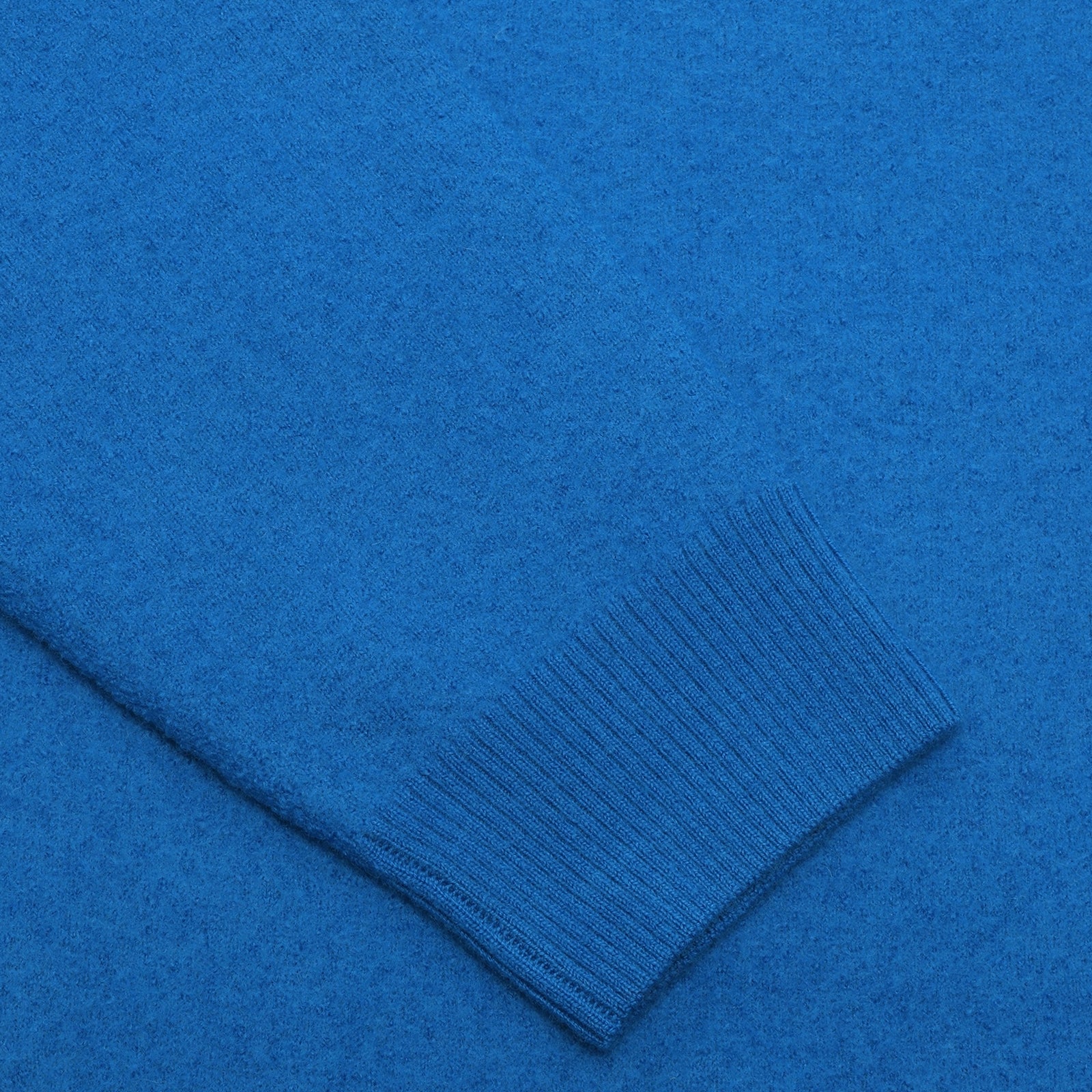 GARMENT PROJECT MAN Noah Wool Knit - Blue Knit 550 Blue