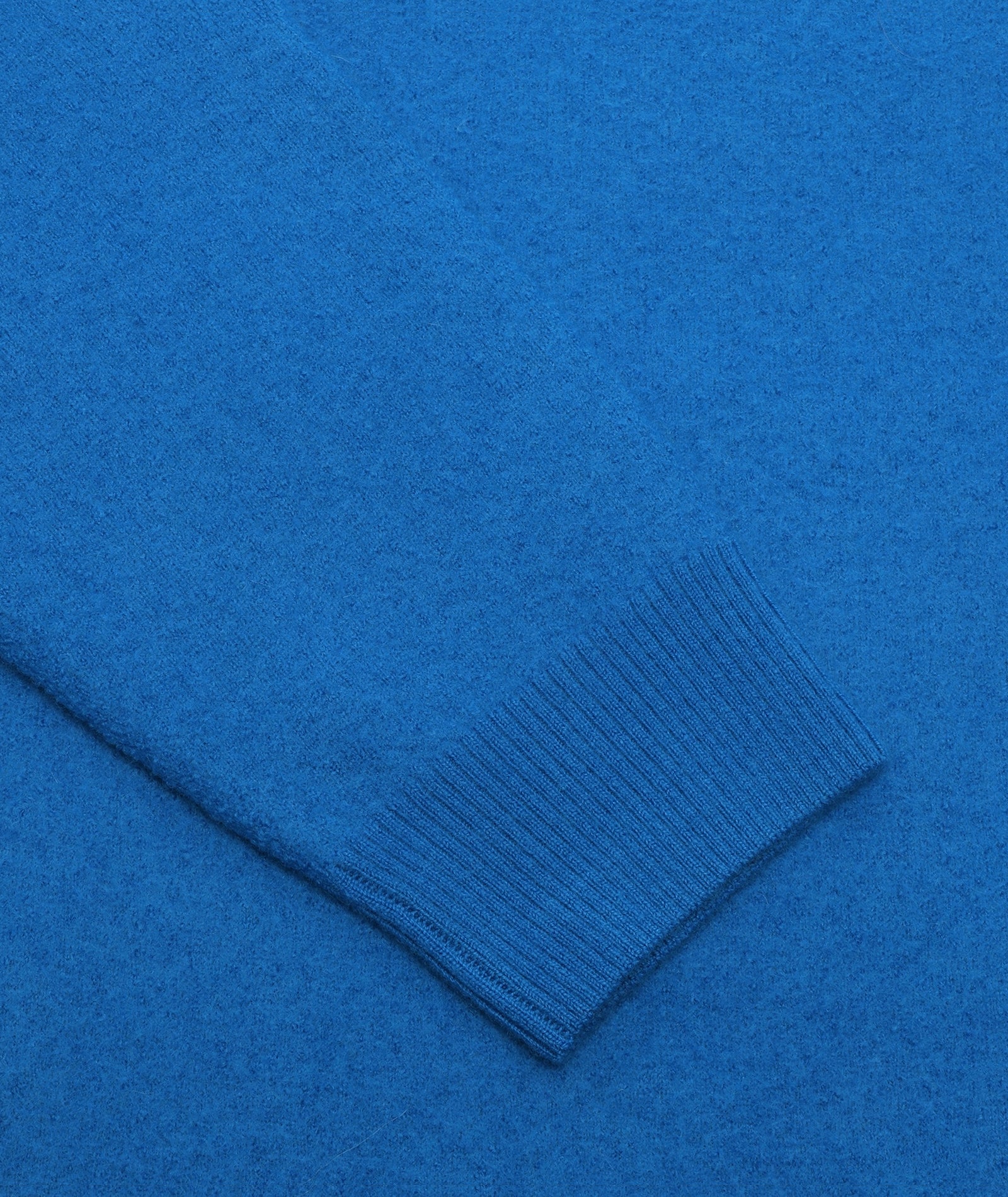 GARMENT PROJECT MAN Noah Wool Knit - Blue Knit 550 Blue