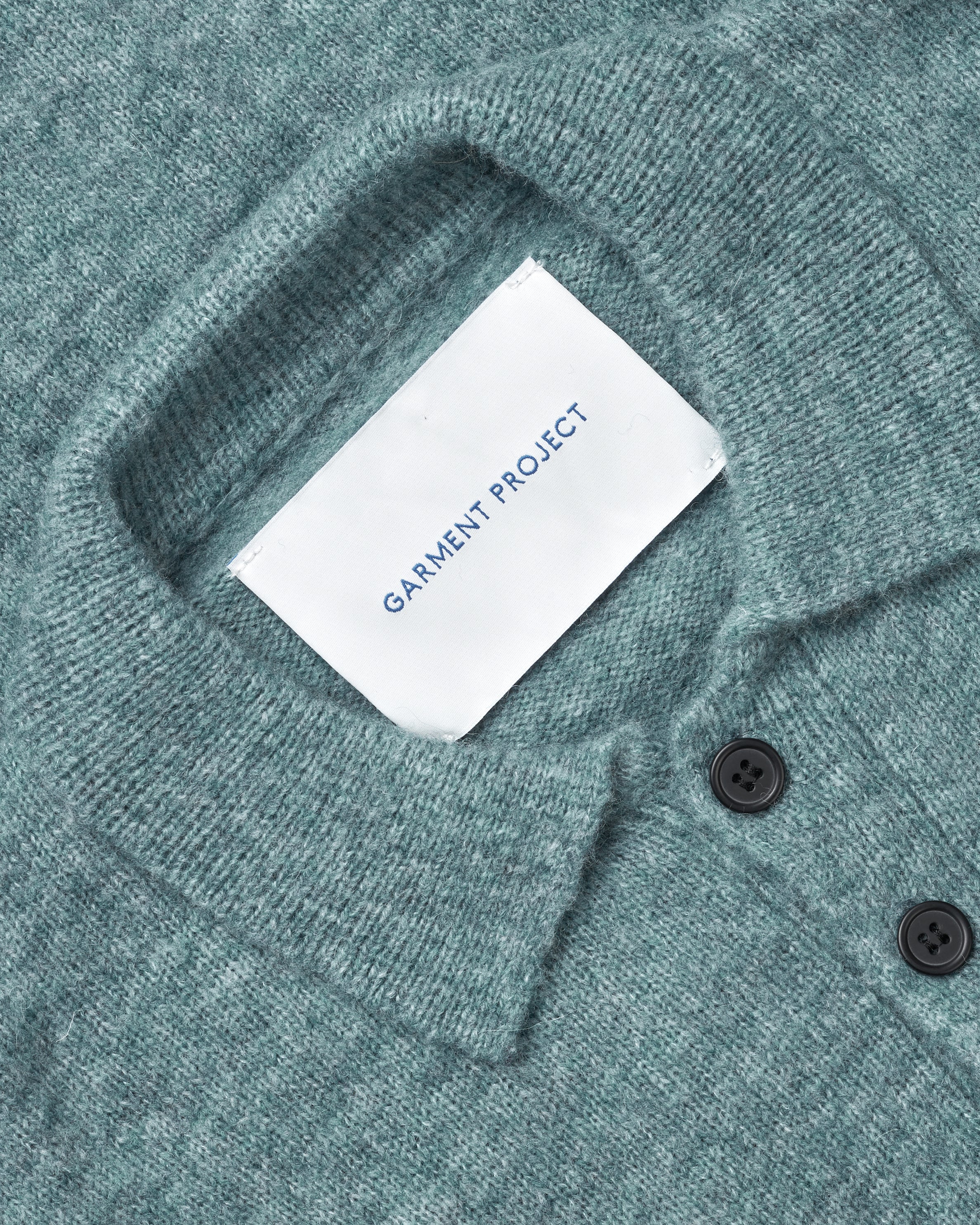 GARMENT PROJECT MAN Norton - Dusty Turquoise Knit 740 Dusty Turquoise