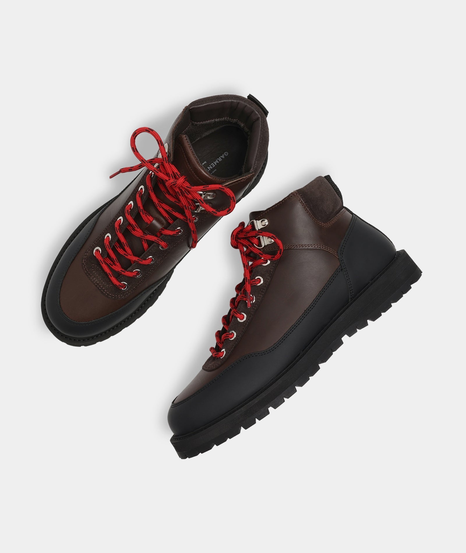 GARMENT PROJECT MAN Olaf Lace-Up Boot - Dark Brown crazy horse leather Boots 800 Brown